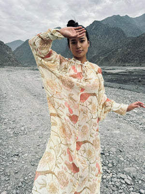 BIRD PARADISE SARA DRESS