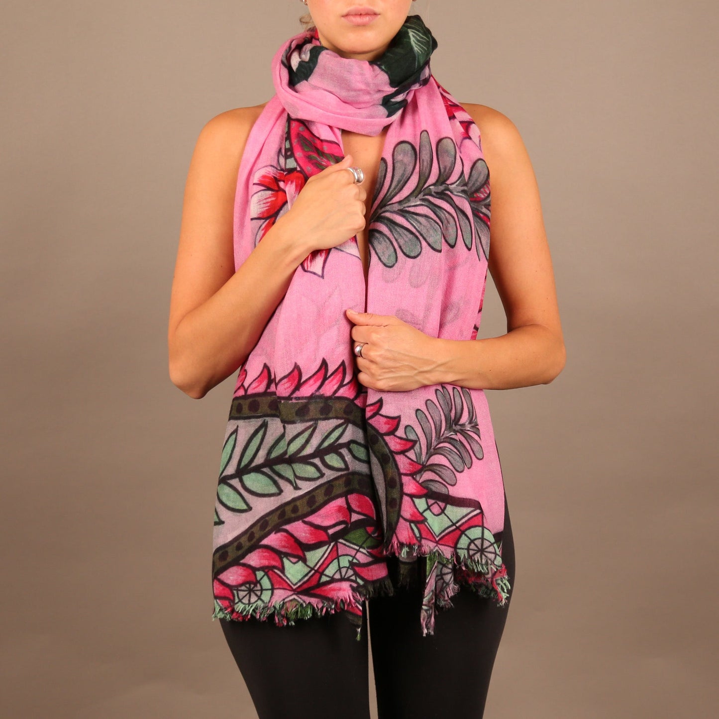 AZURE CASHMERE SCARF