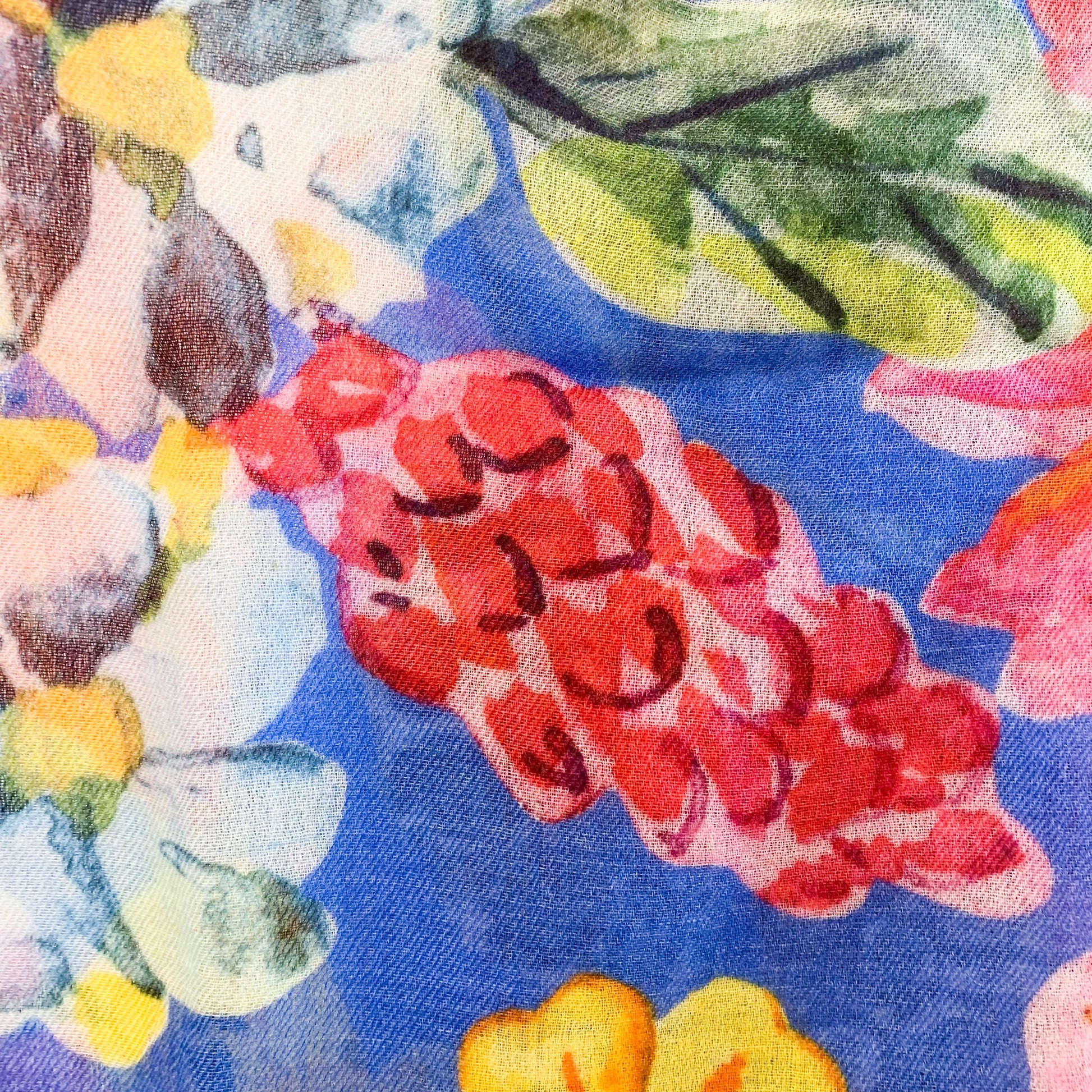 BLOOM CASHMERE SCARF