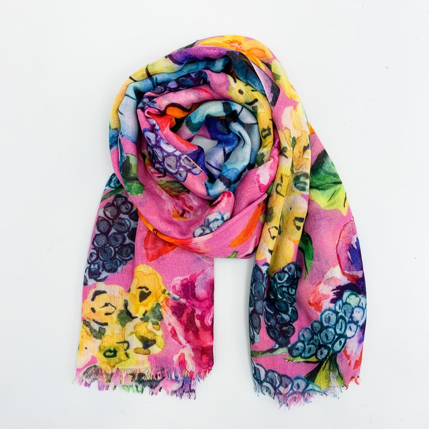 BLOOM CASHMERE SCARF