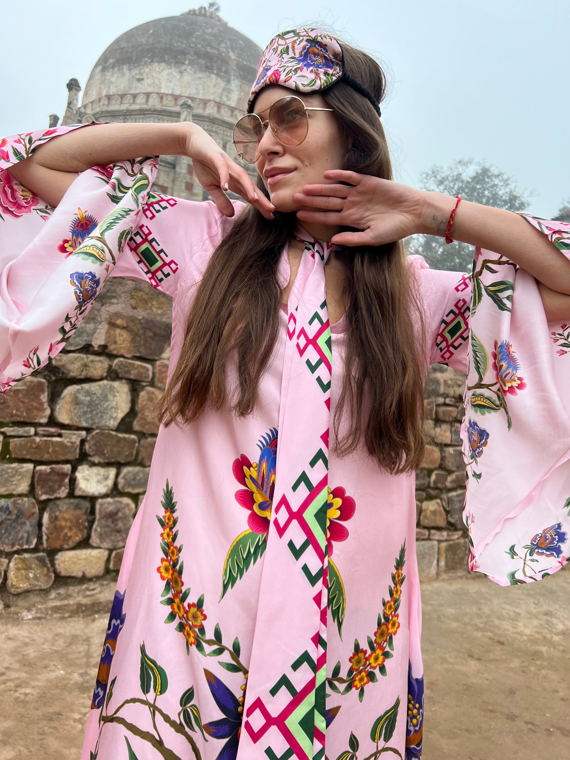 ETHNO FLORAL PRINCESS DRESS