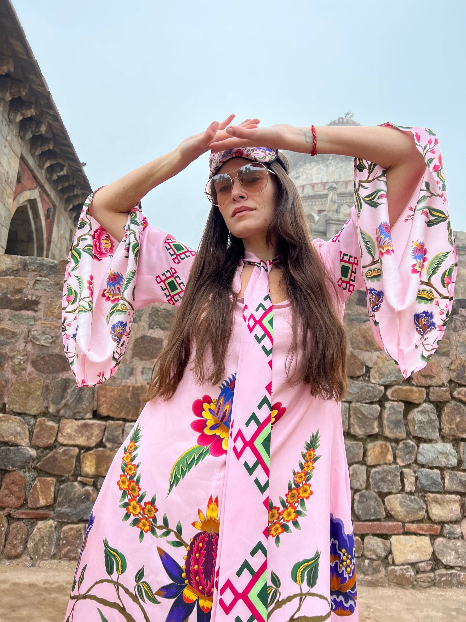 ETHNO FLORAL PRINCESS DRESS