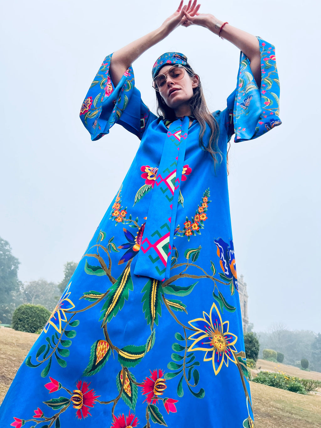 ETHNO FLORAL PRINCESS DRESS