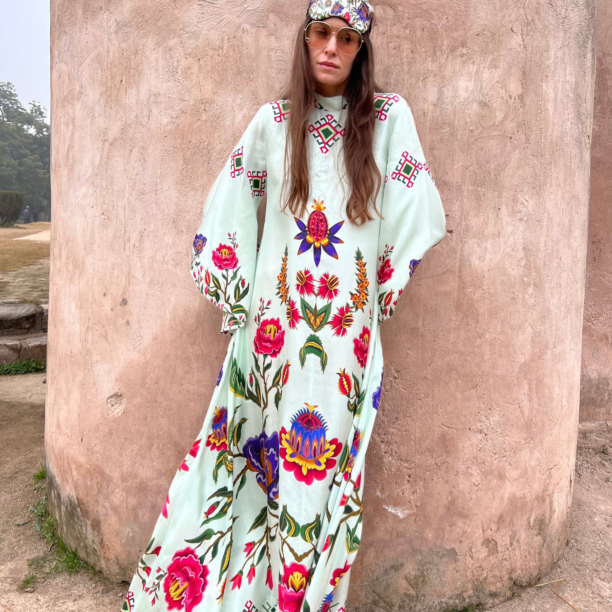 ETHNO FLORAL PRINCESS DRESS