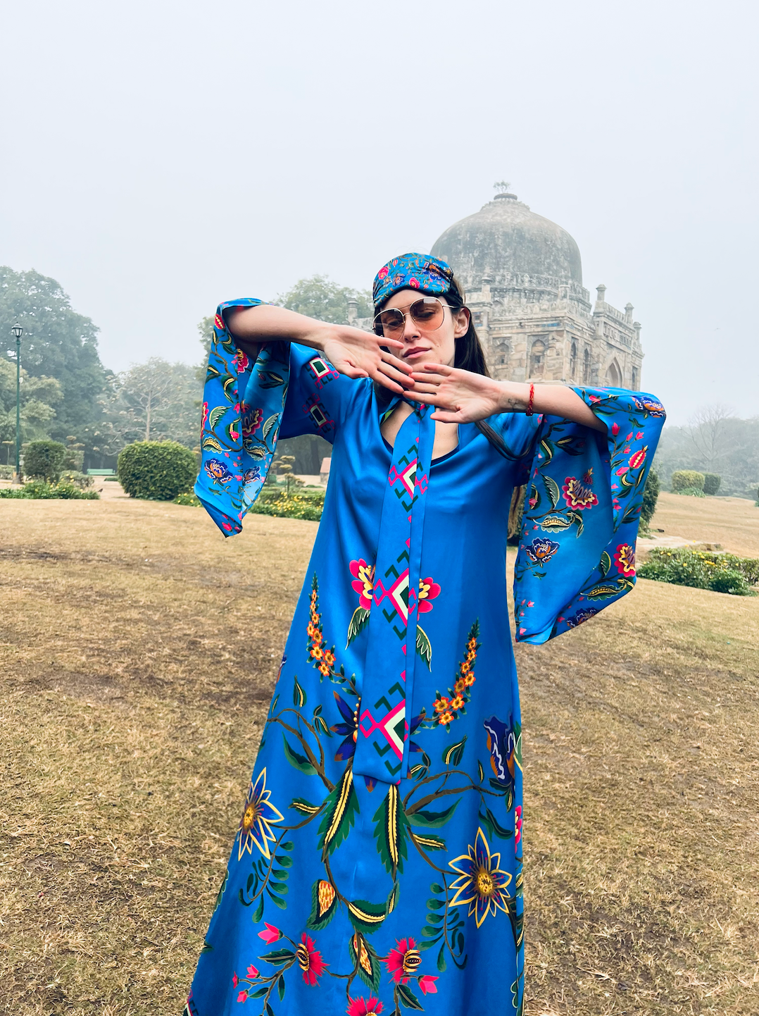 ETHNO FLORAL PRINCESS DRESS