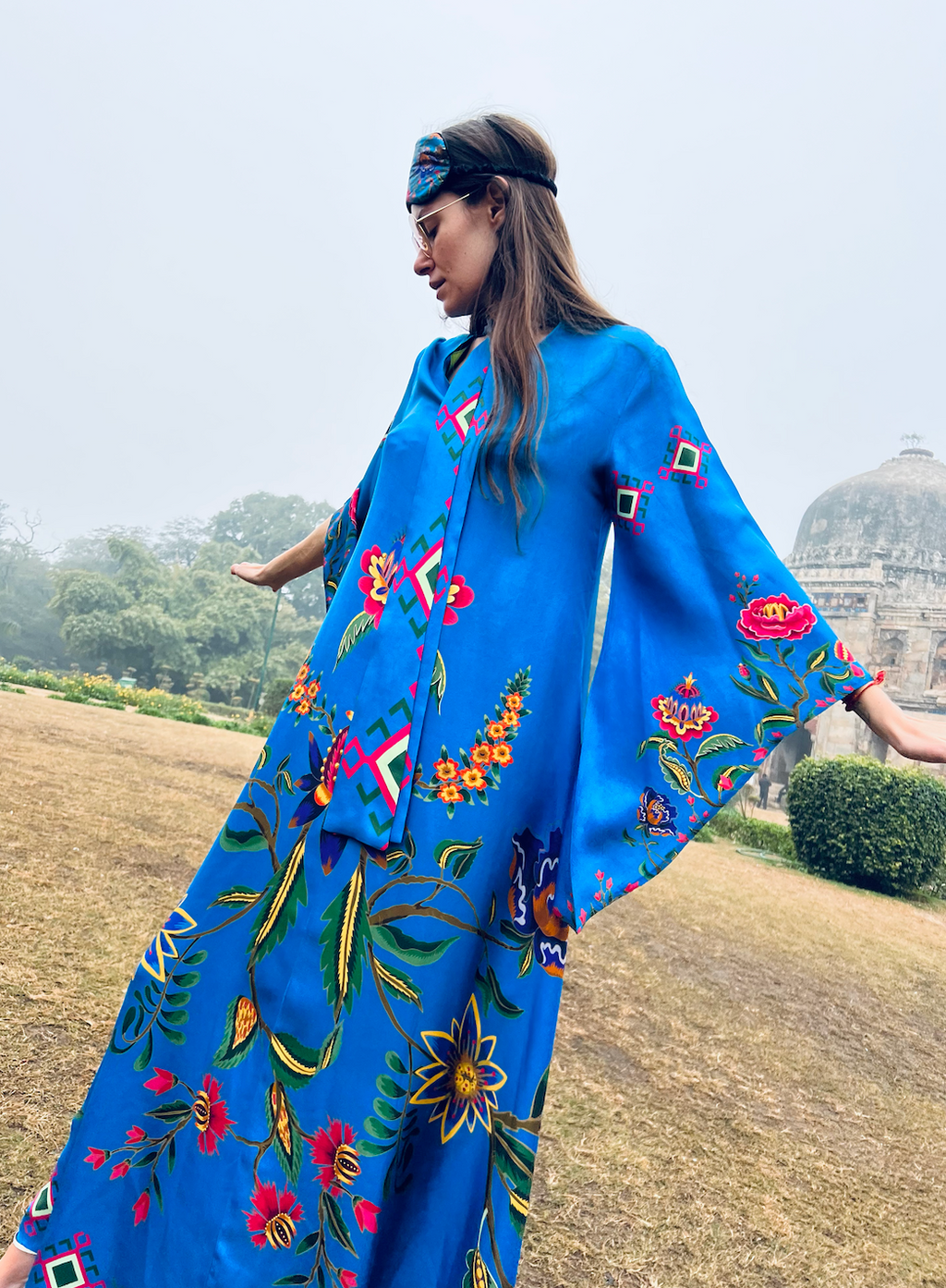 ETHNO FLORAL PRINCESS DRESS