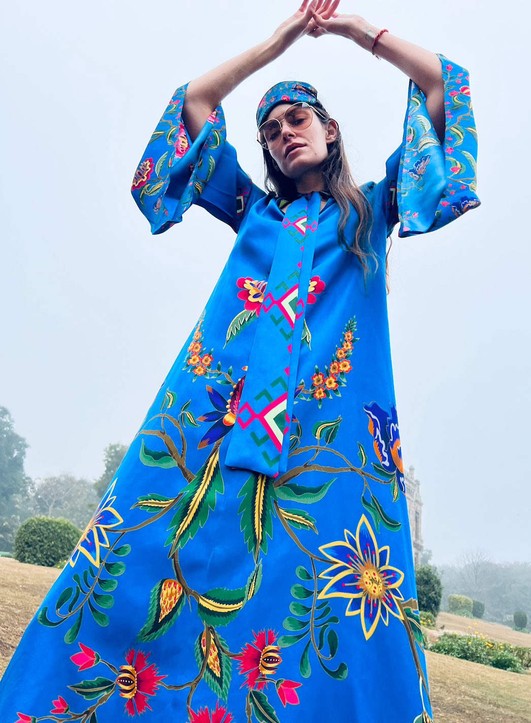 ETHNO FLORAL PRINCESS DRESS