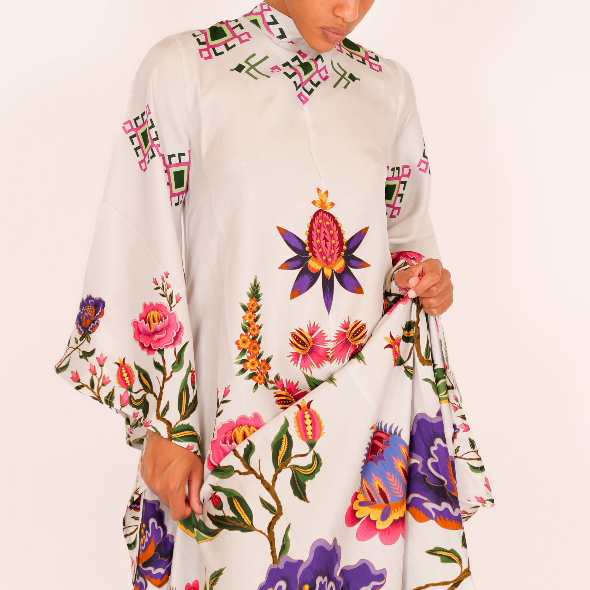 ETHNO FLORAL PRINCESS DRESS