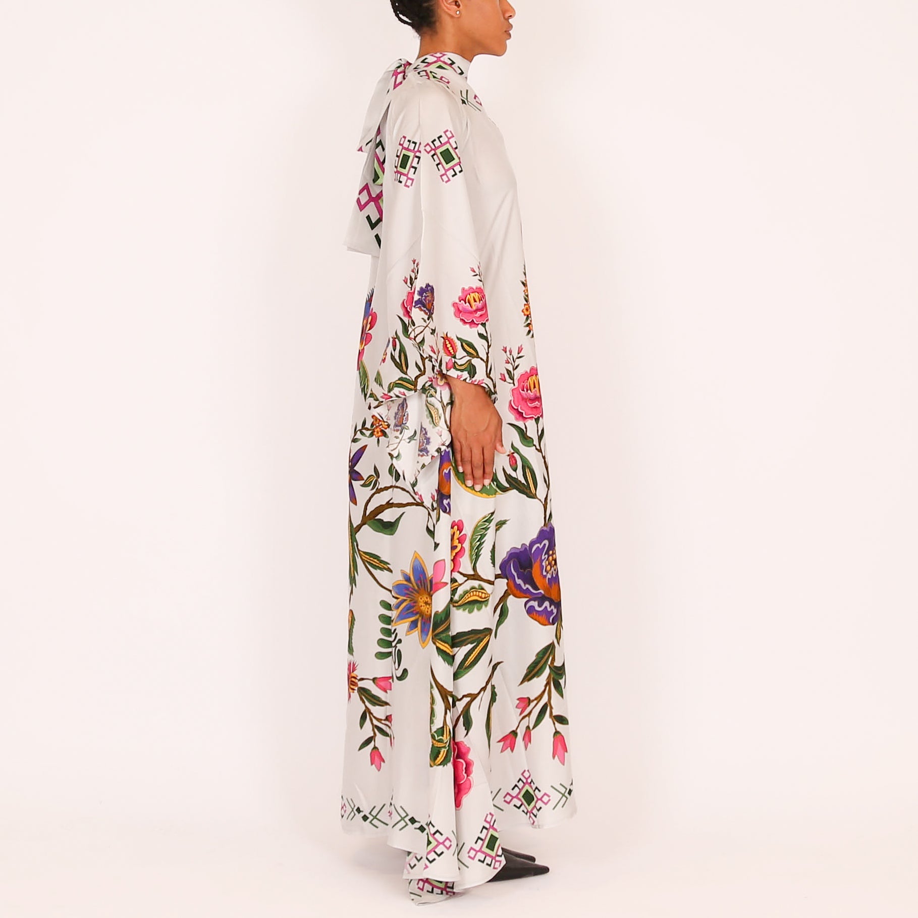 ETHNO FLORAL PRINCESS DRESS