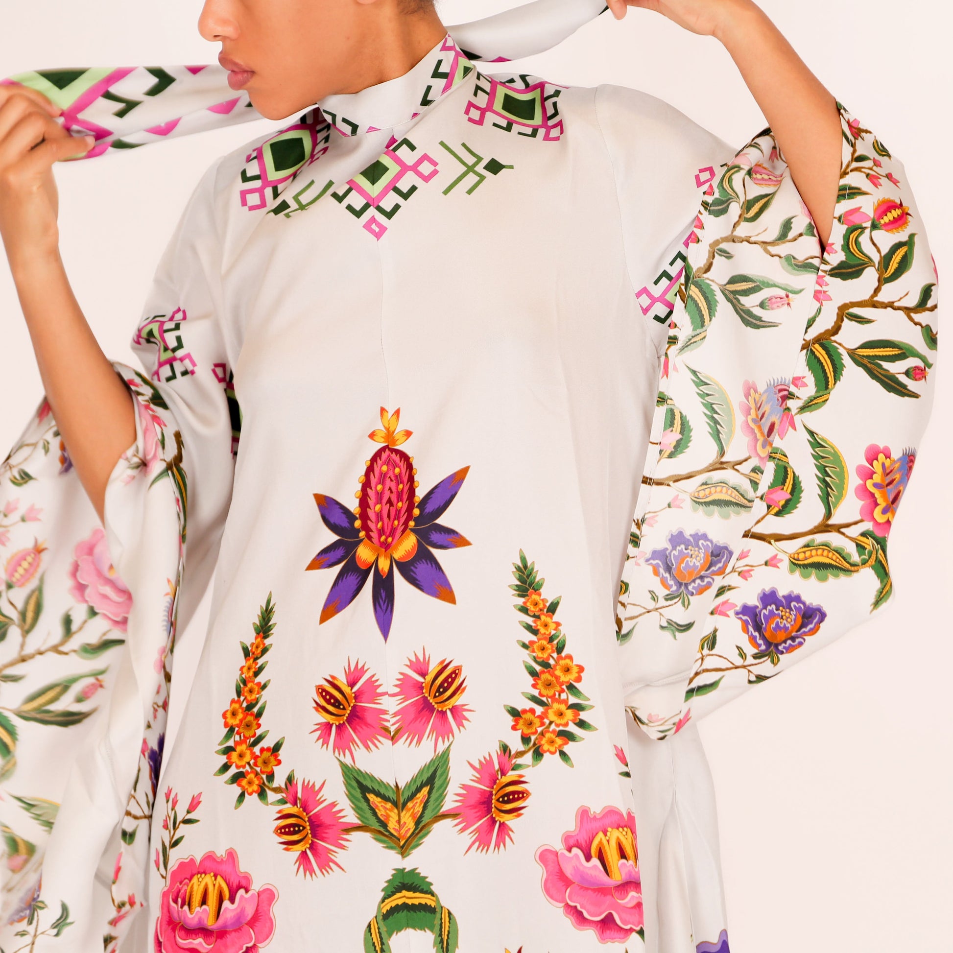 ETHNO FLORAL PRINCESS DRESS