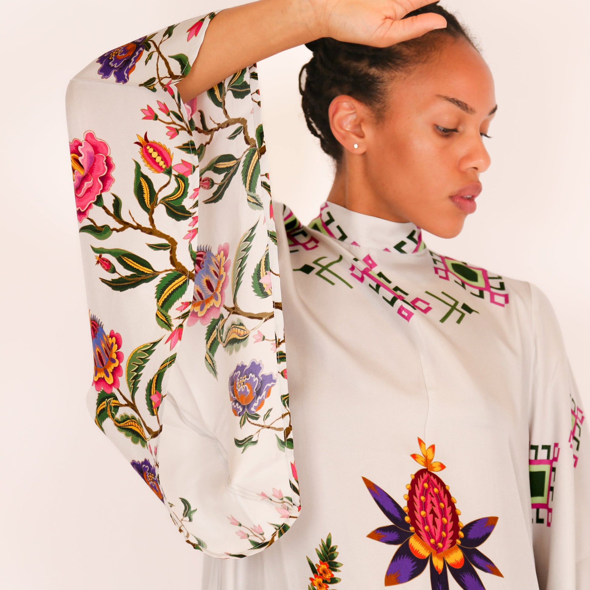 ETHNO FLORAL PRINCESS DRESS
