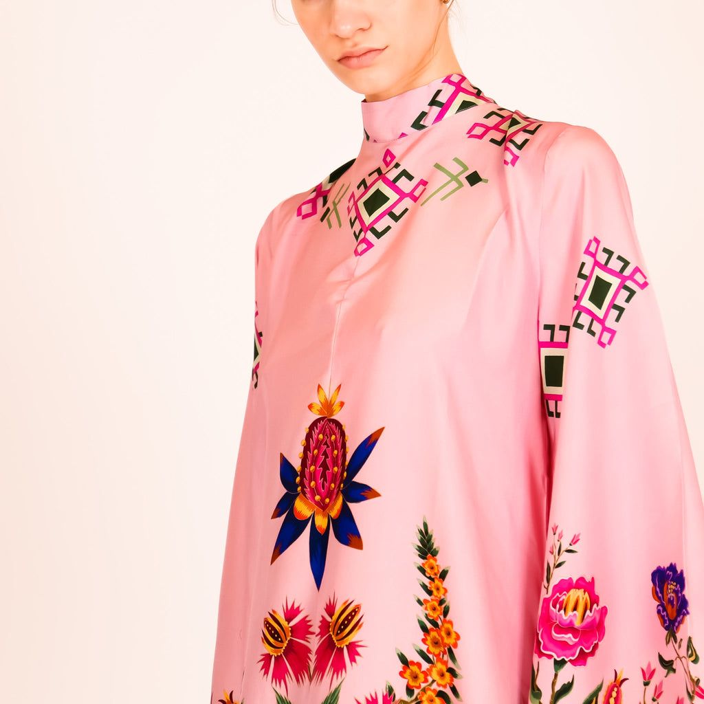 ETHNO FLORAL PRINCESS DRESS