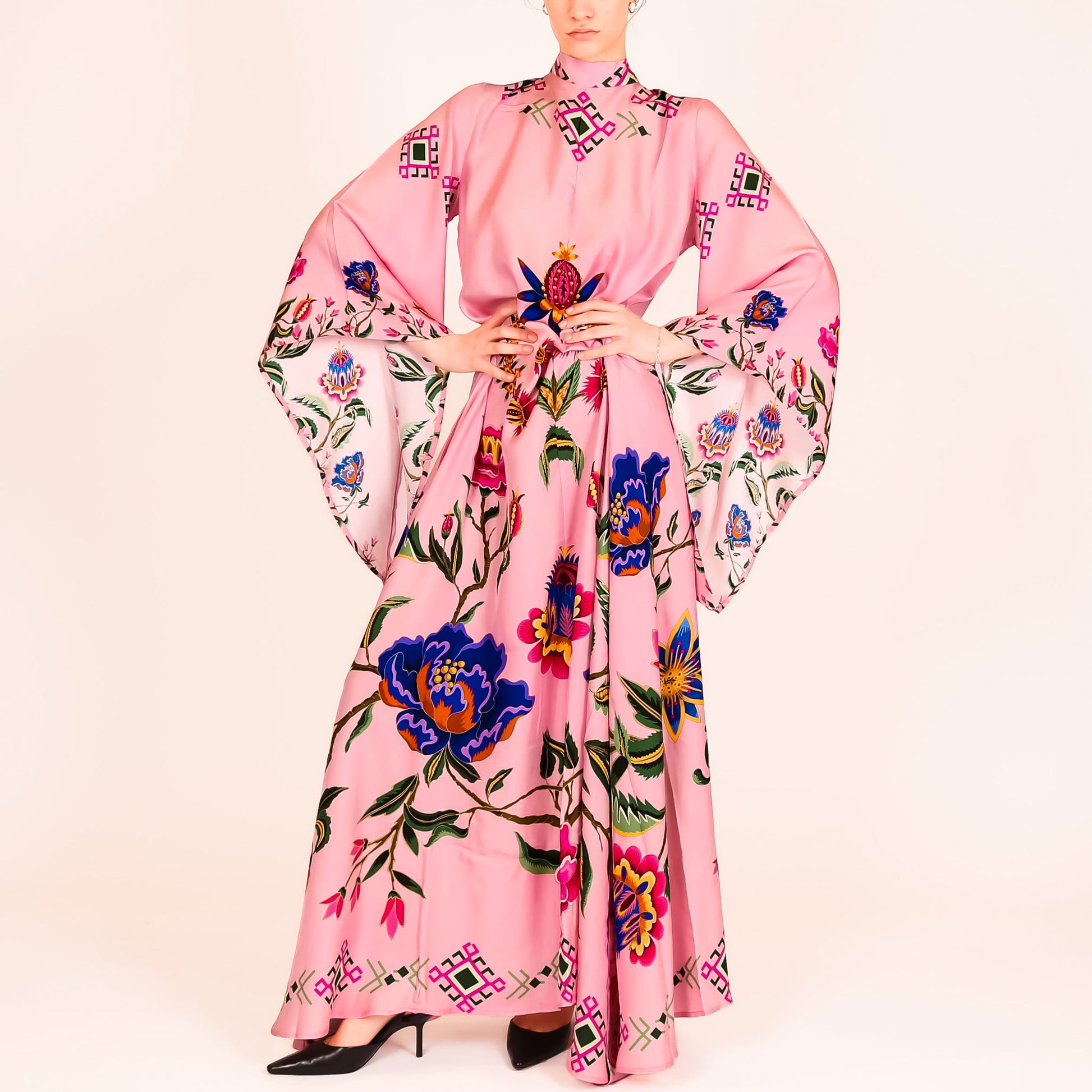 ETHNO FLORAL PRINCESS DRESS