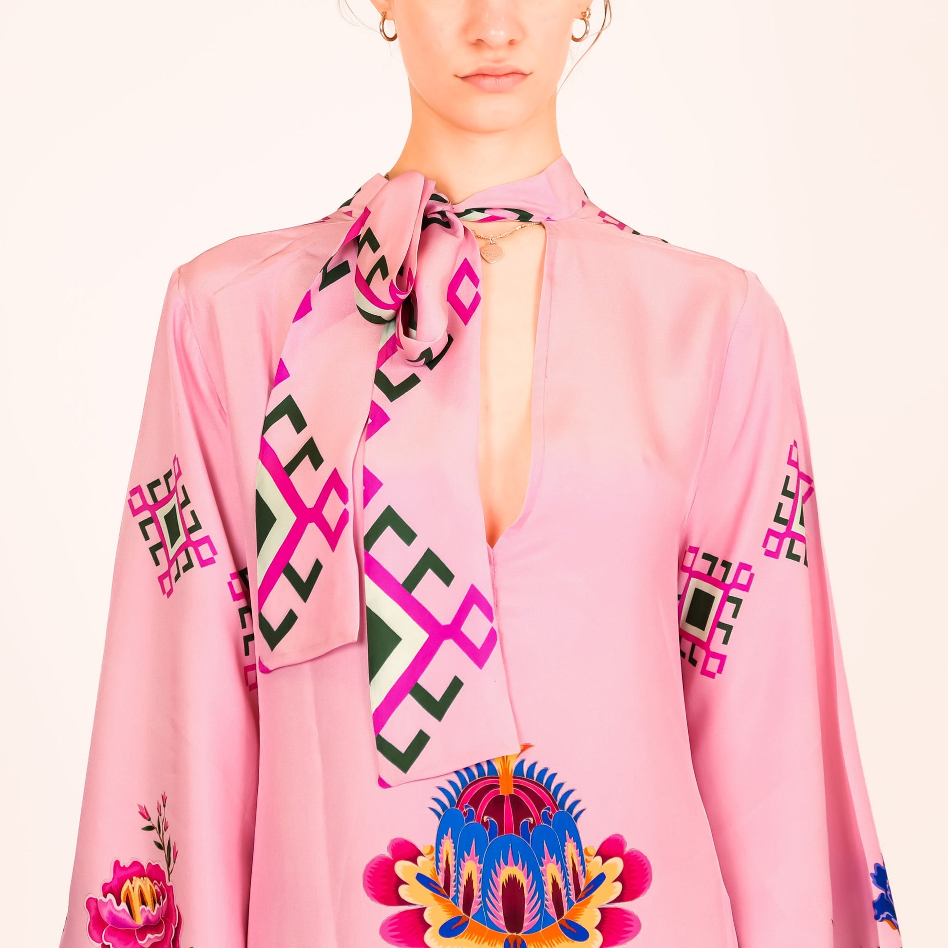 ETHNO FLORAL PRINCESS DRESS