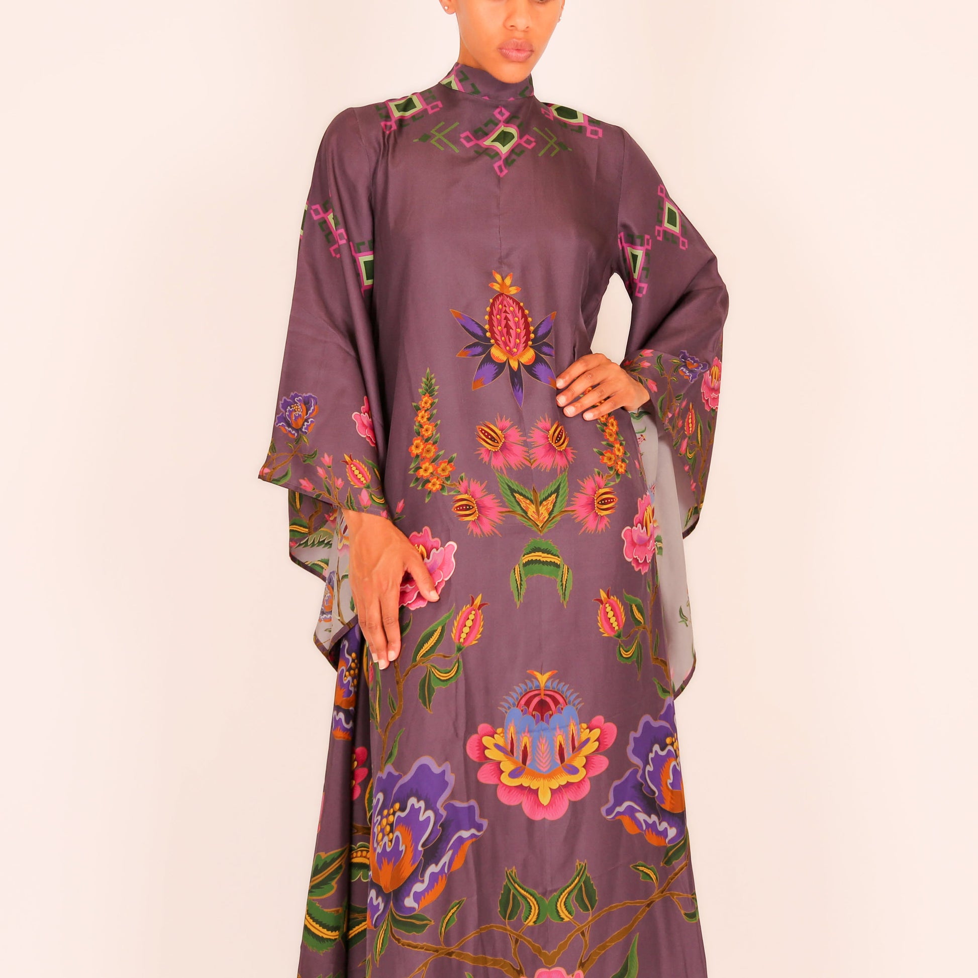 ETHNO FLORAL PRINCESS DRESS