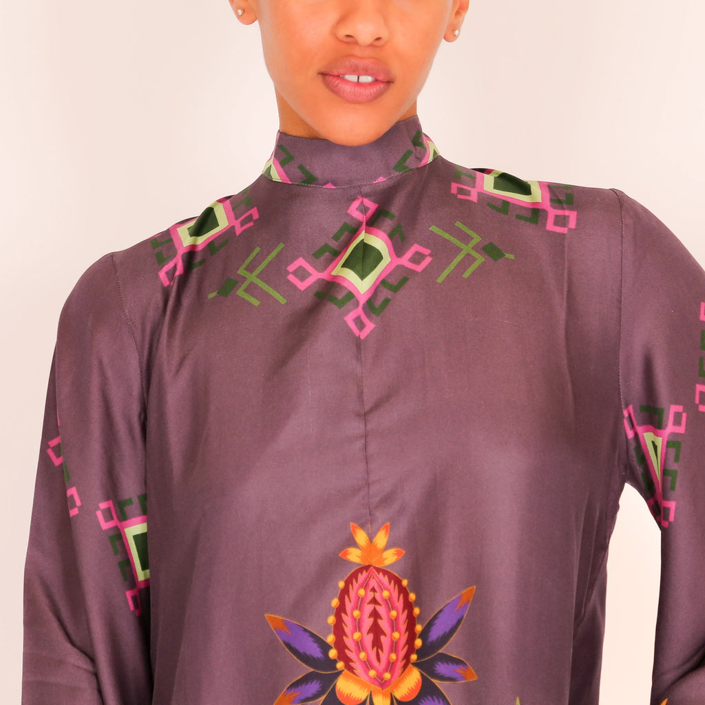 ETHNO FLORAL PRINCESS DRESS