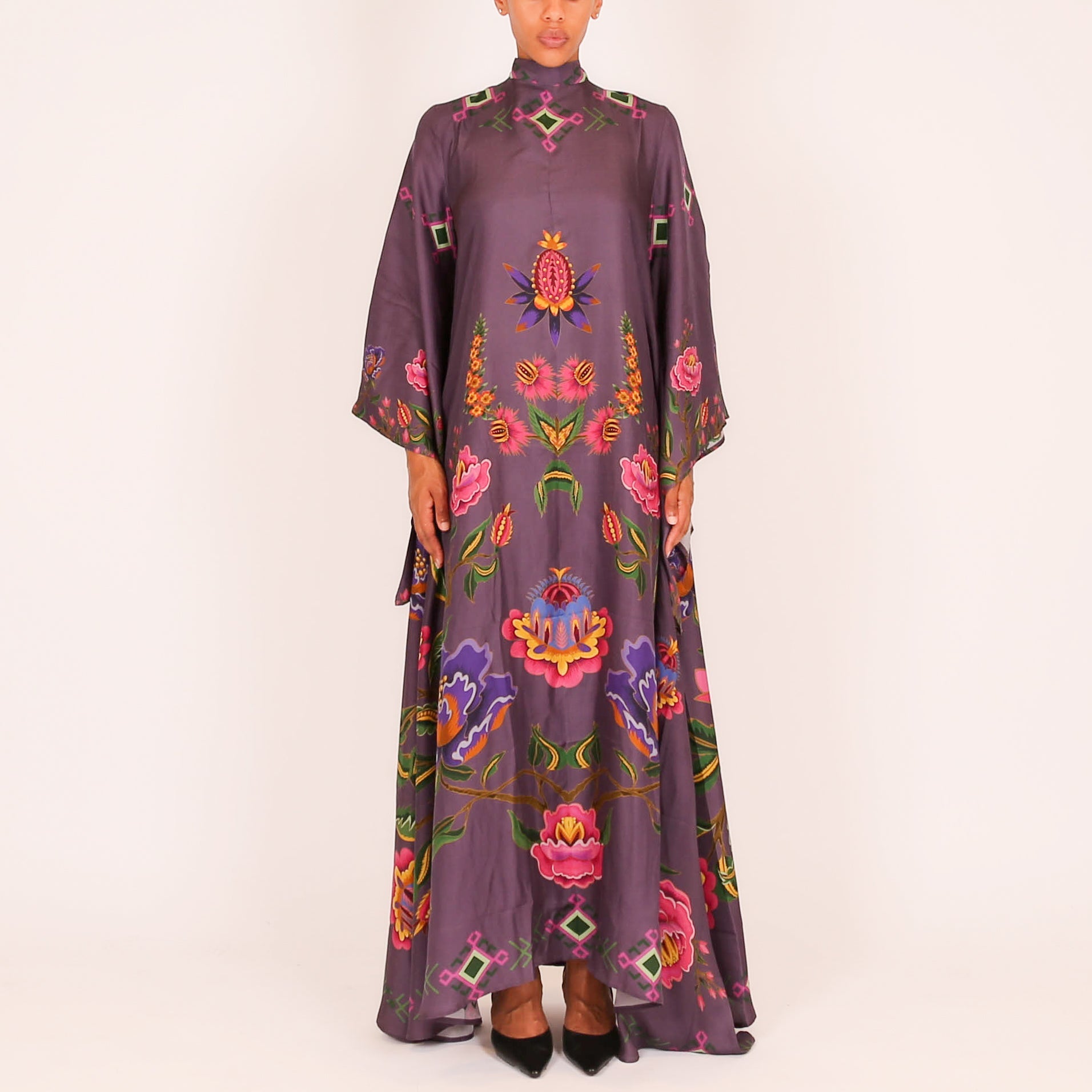 ETHNO FLORAL PRINCESS DRESS