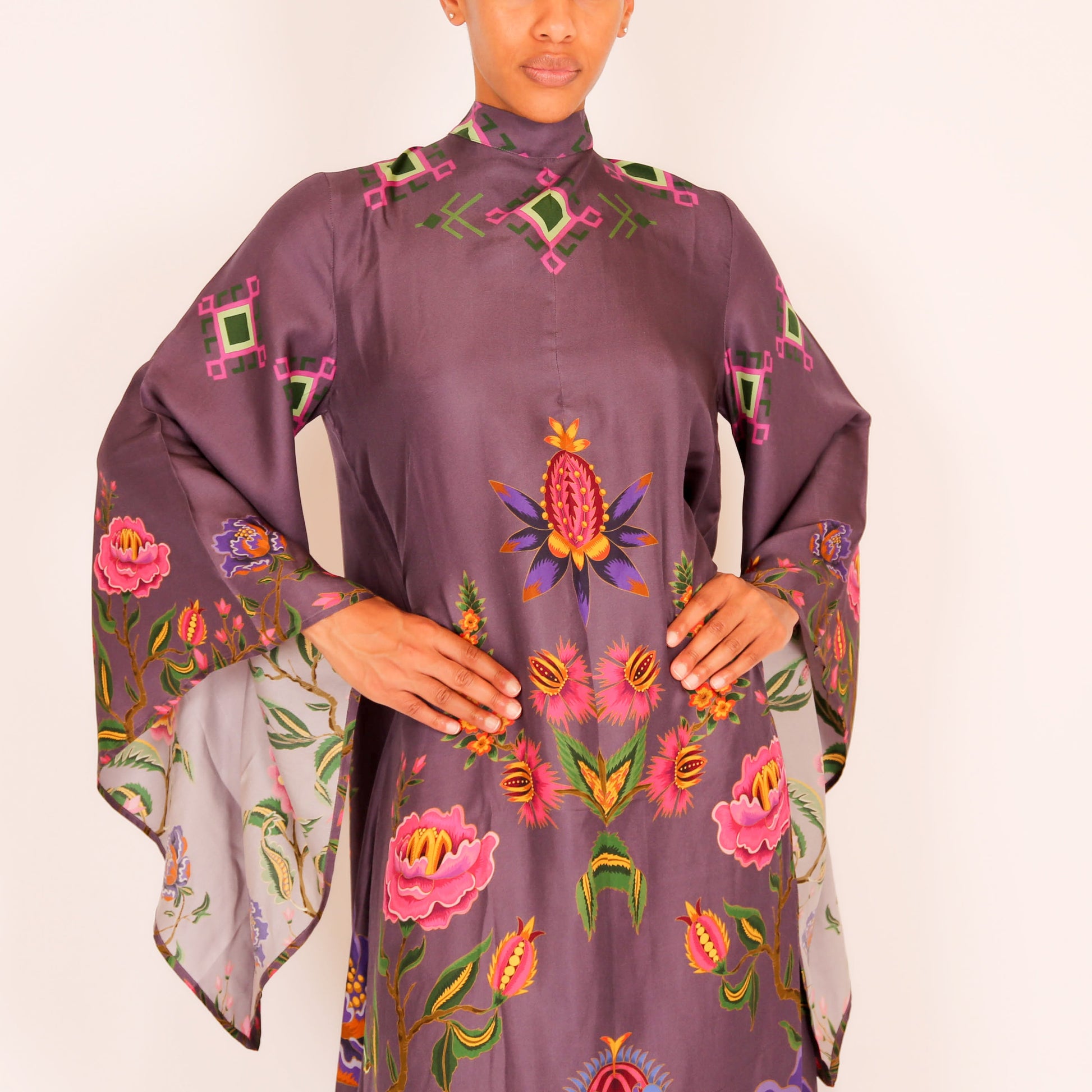 ETHNO FLORAL PRINCESS DRESS
