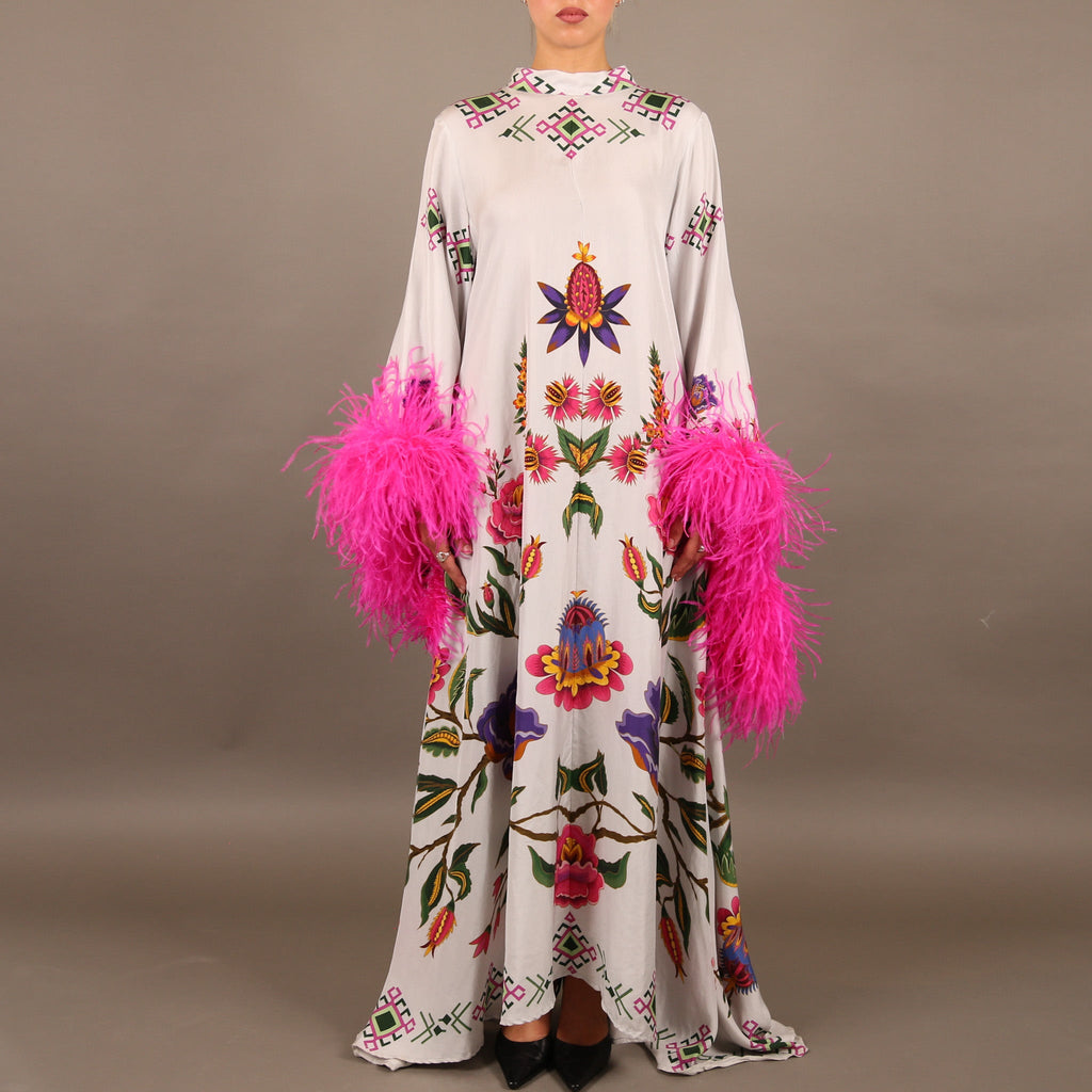 ETHNO FLORAL PRINCESS DRESS