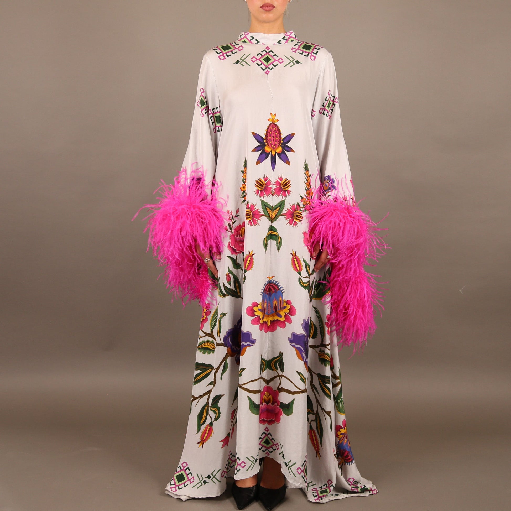ETHNO FLORAL PRINCESS DRESS