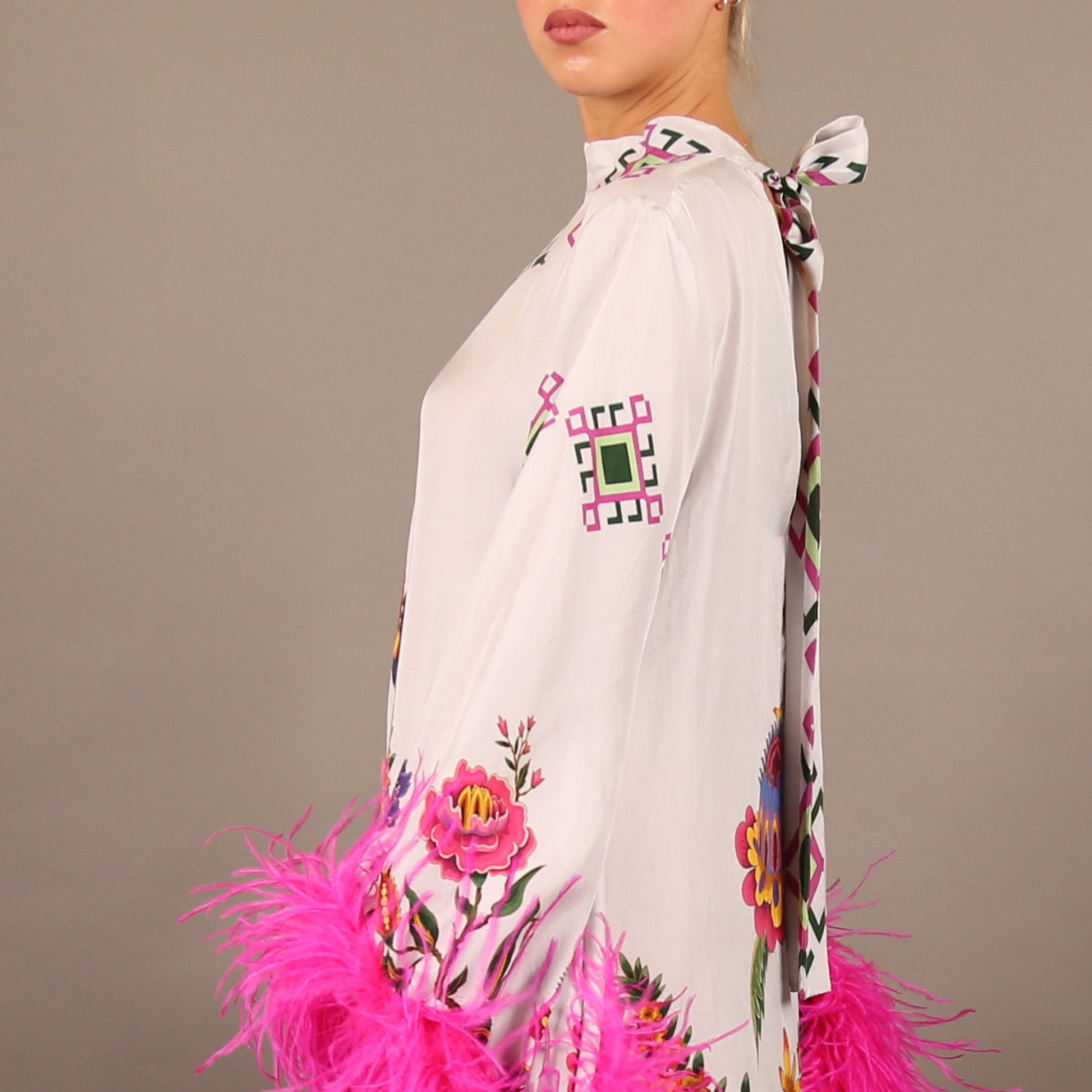 ETHNO FLORAL PRINCESS DRESS