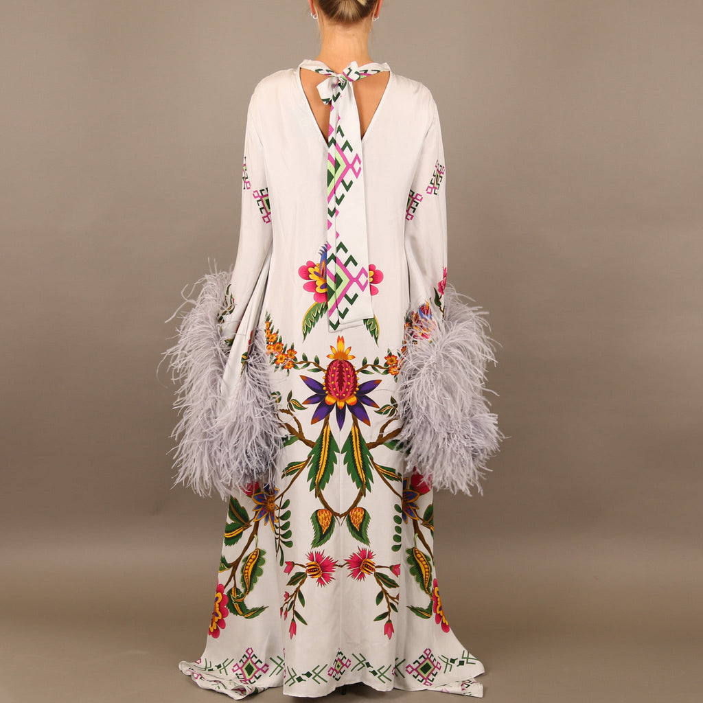 ETHNO FLORAL PRINCESS DRESS