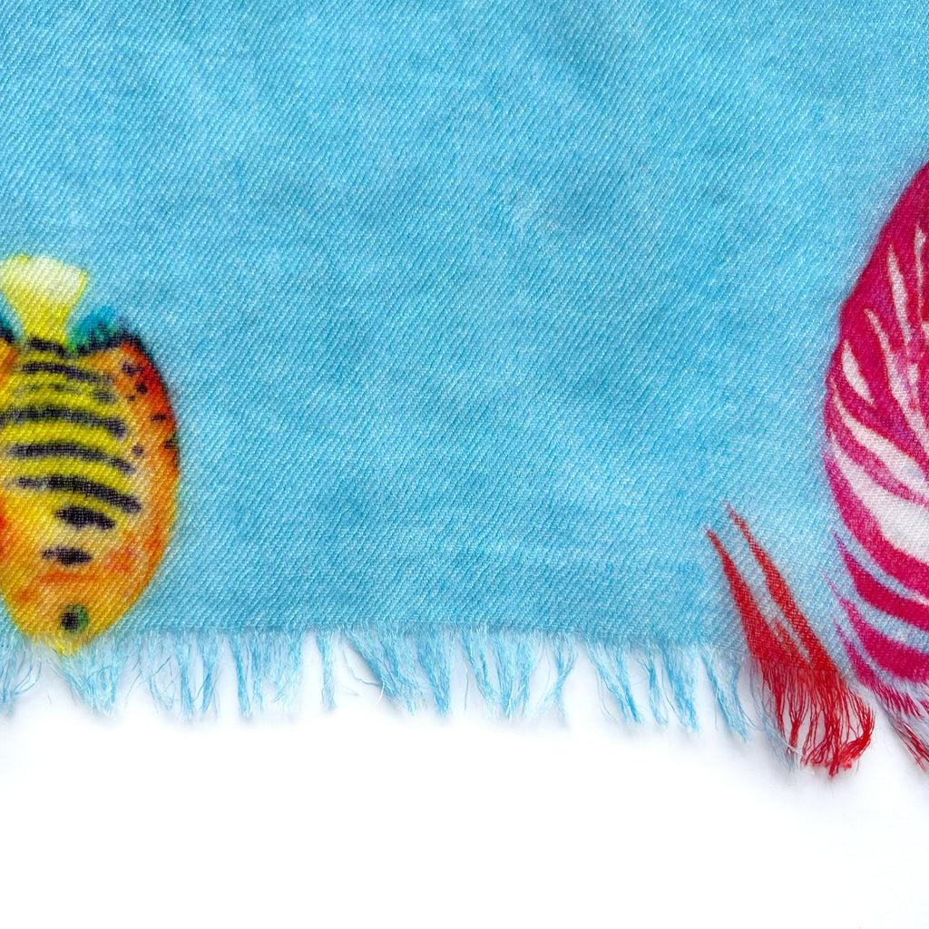 FISHTALE CASHMERE SCARF