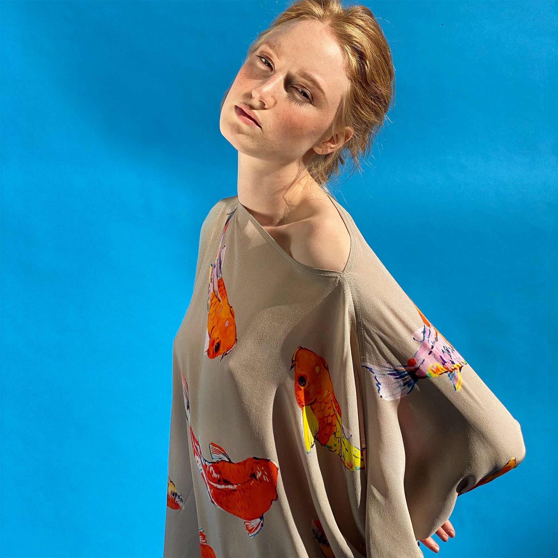 KOI SILK TUNIC