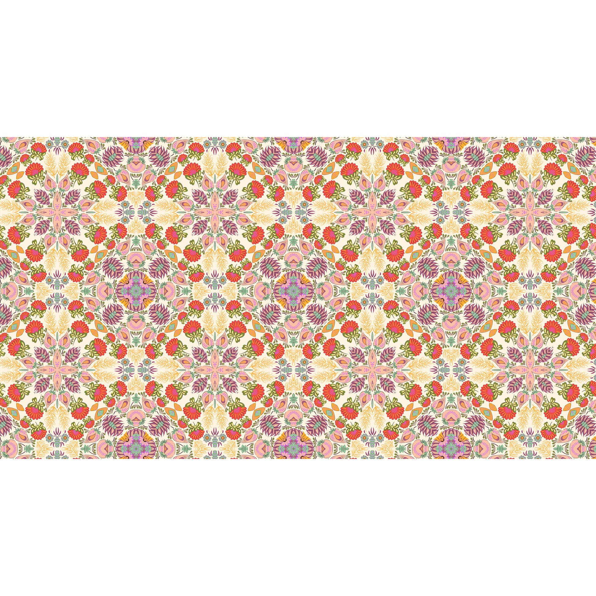 STRAWB CASHMERE SCARF