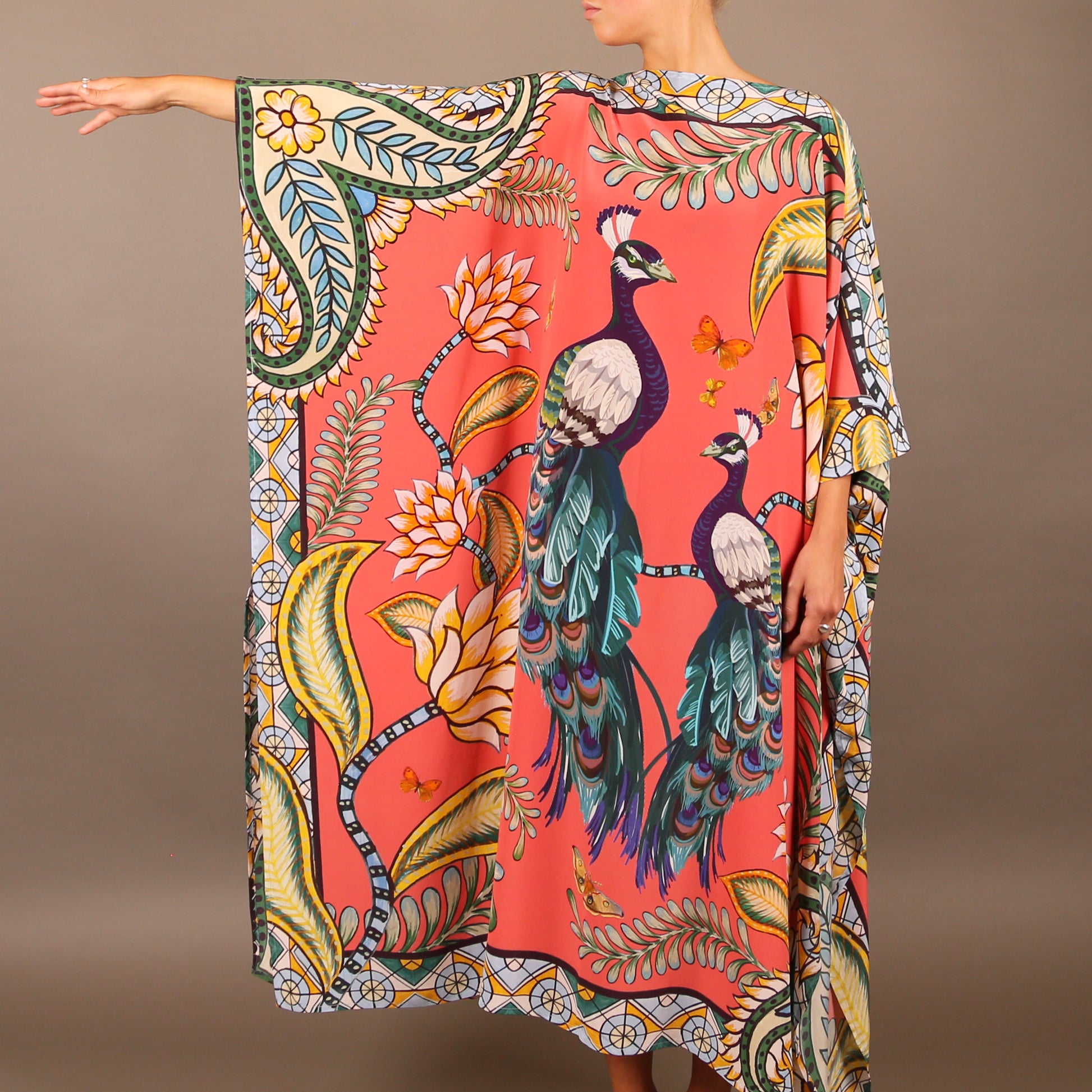 AZURE SILK TUNIC
