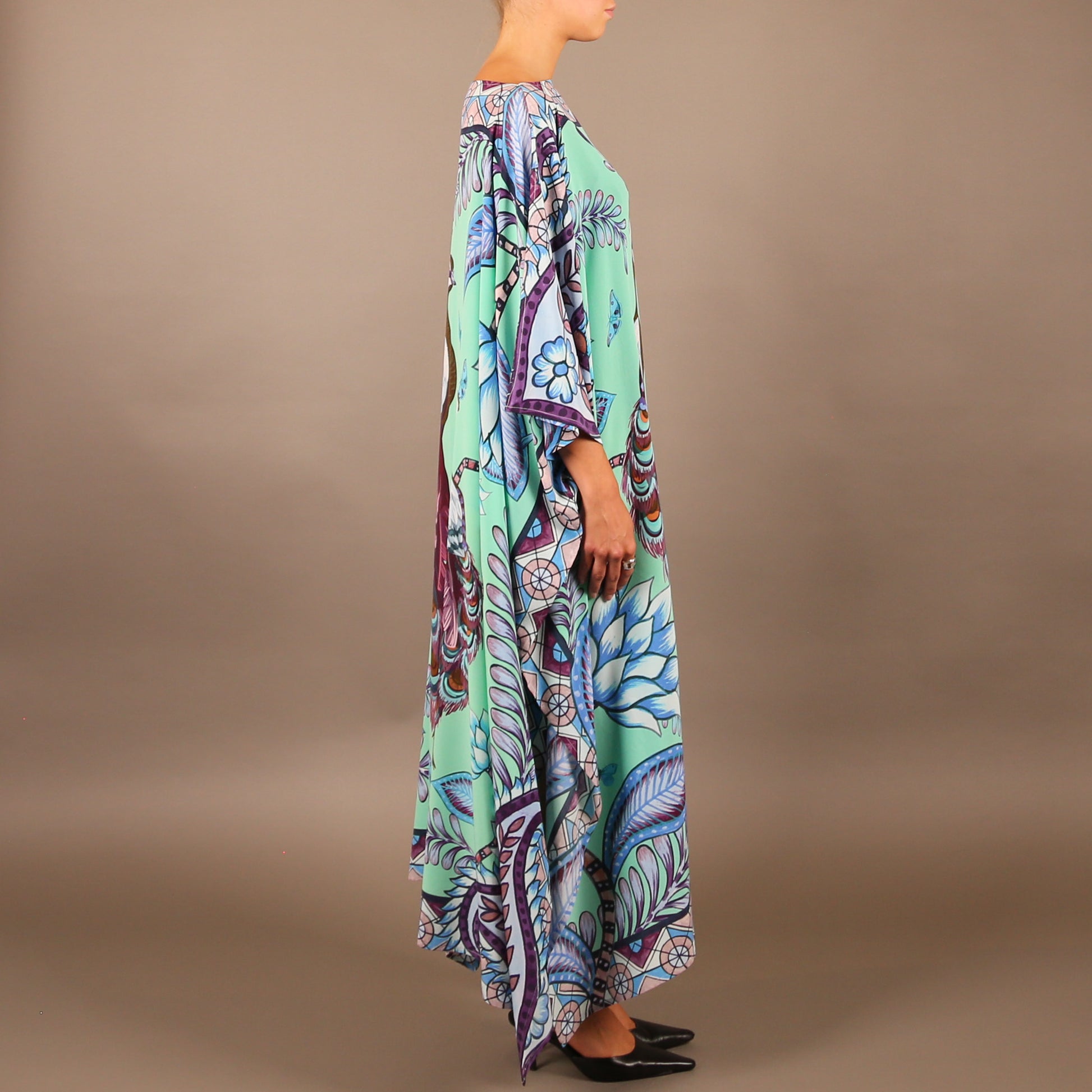 AZURE SILK TUNIC