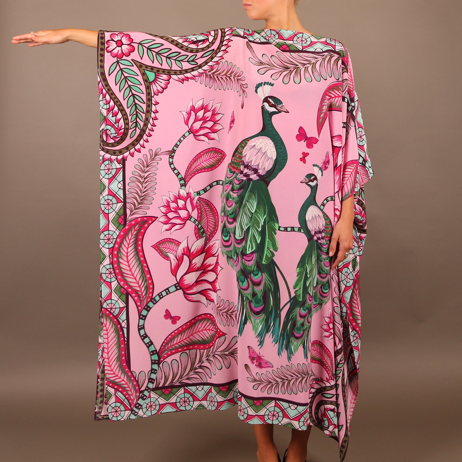 AZURE SILK TUNIC