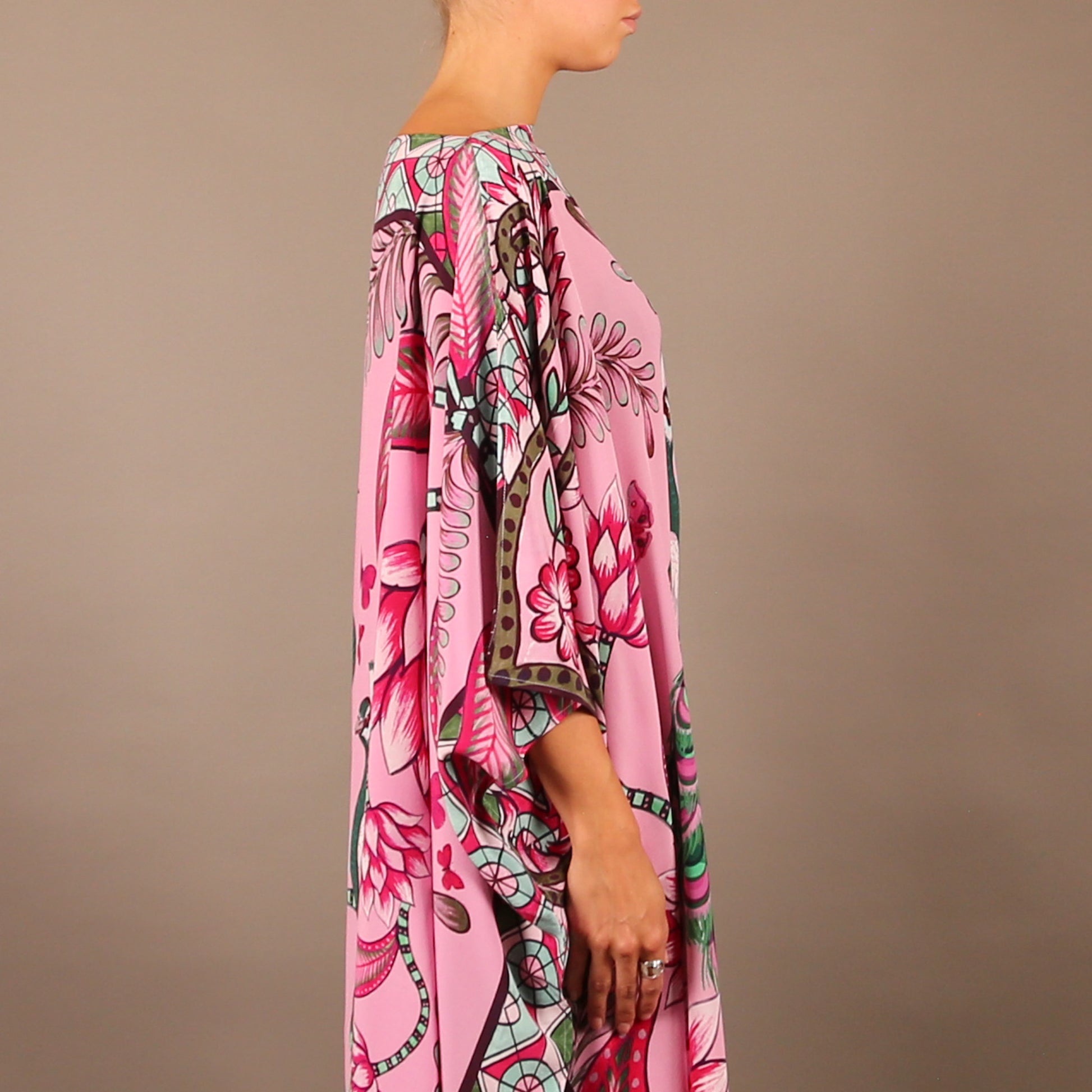 AZURE SILK TUNIC
