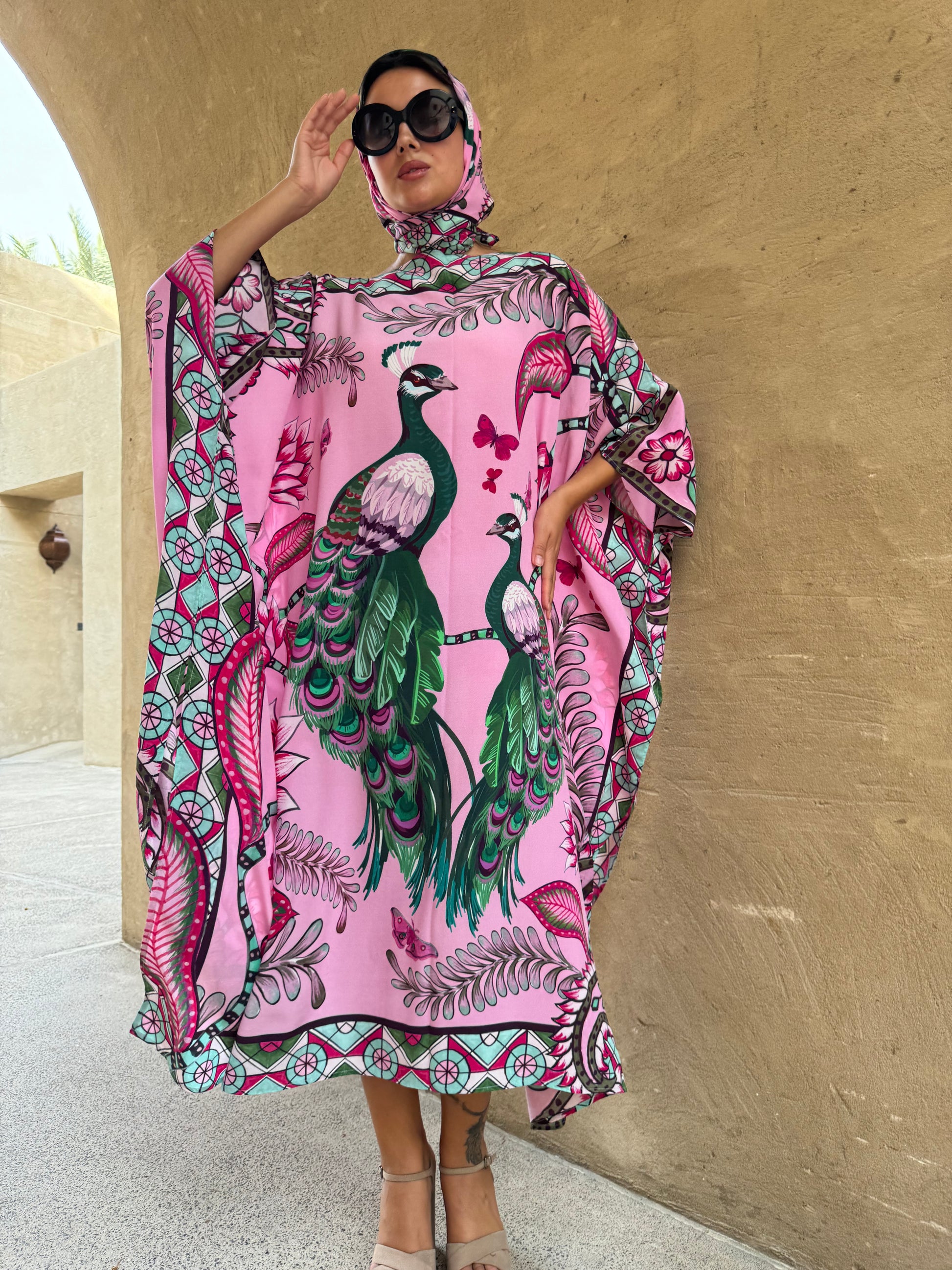 AZURE SILK TUNIC