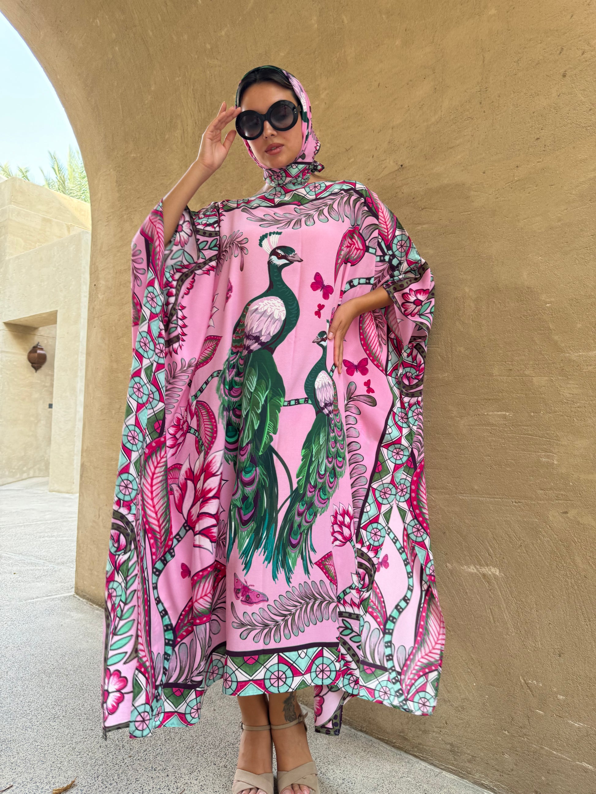AZURE SILK TUNIC