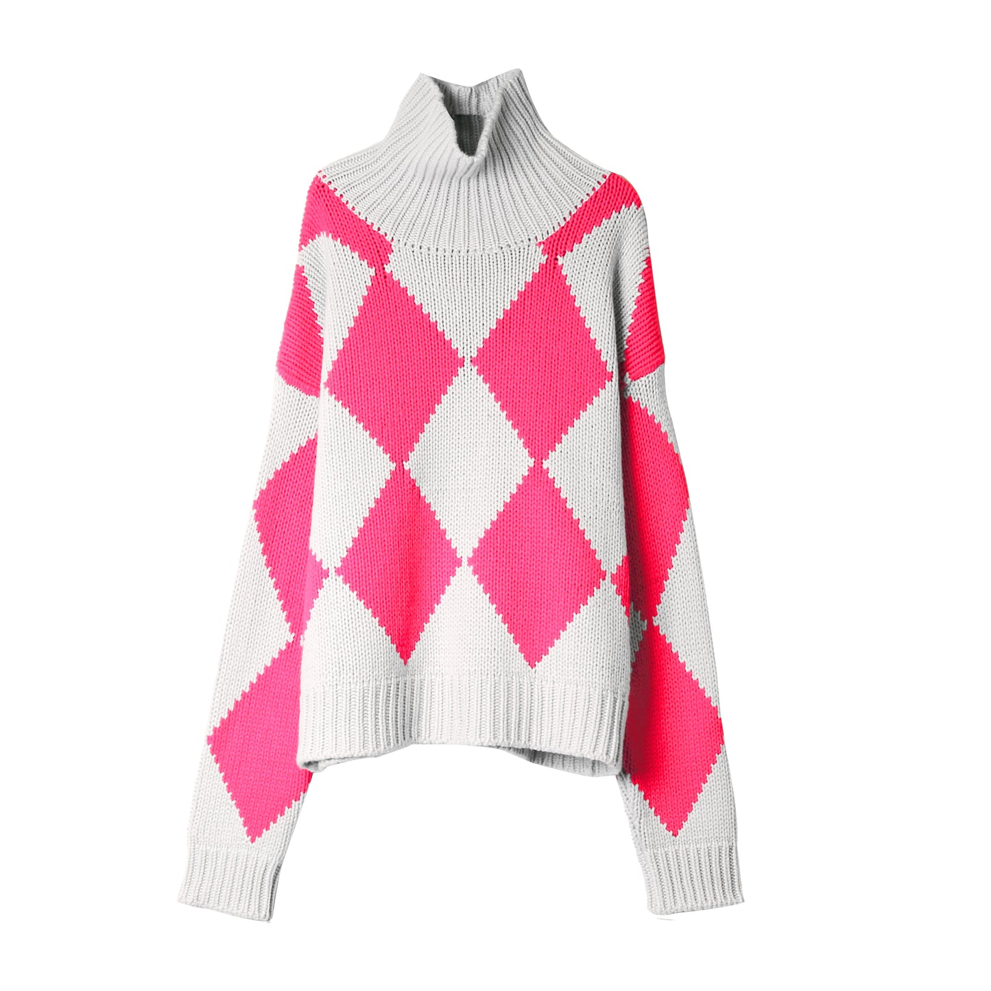 GABRIELLE DIAMOND SWEATER OS