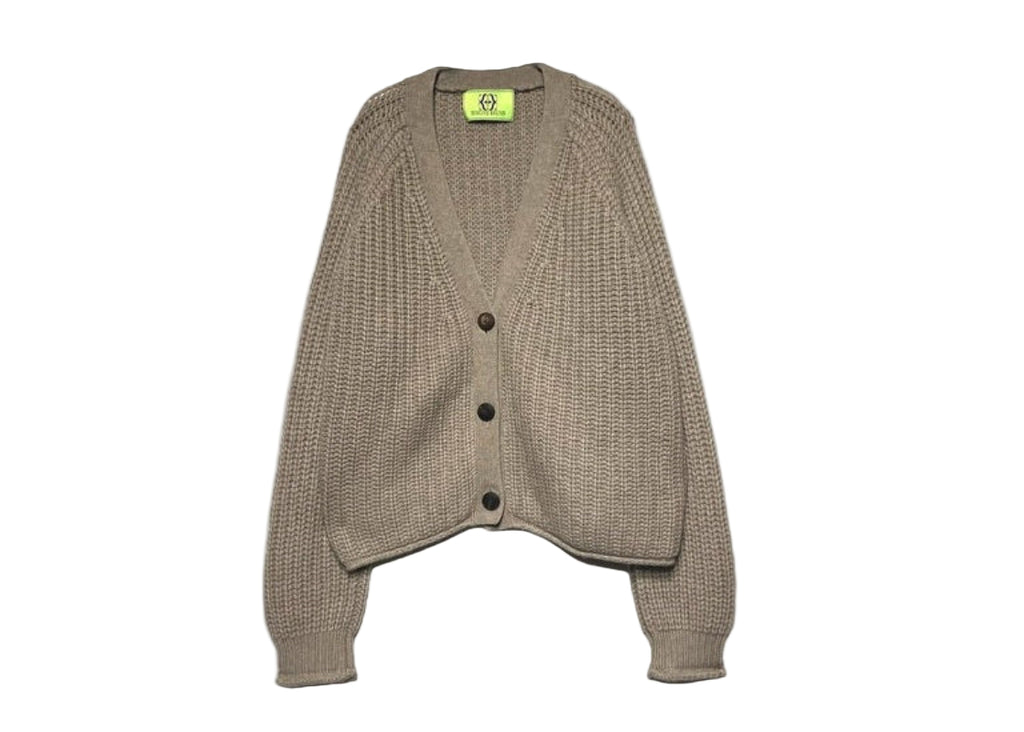 LENA CARDIGAN - ECO GRAVEL