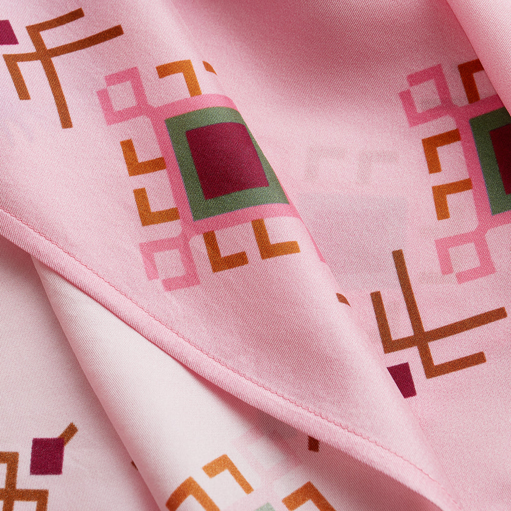 ETHNO FLORAL SILK TUNIC
