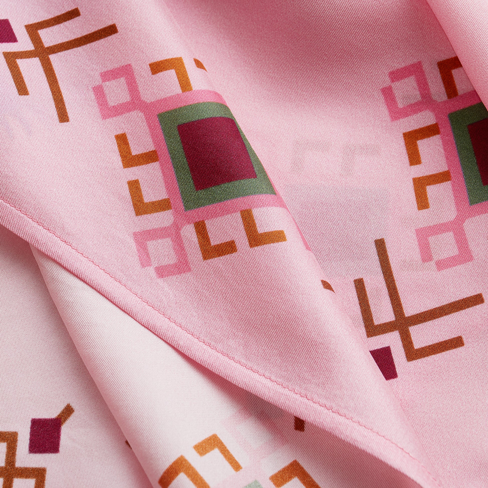 ETHNO FLORAL SILK TUNIC
