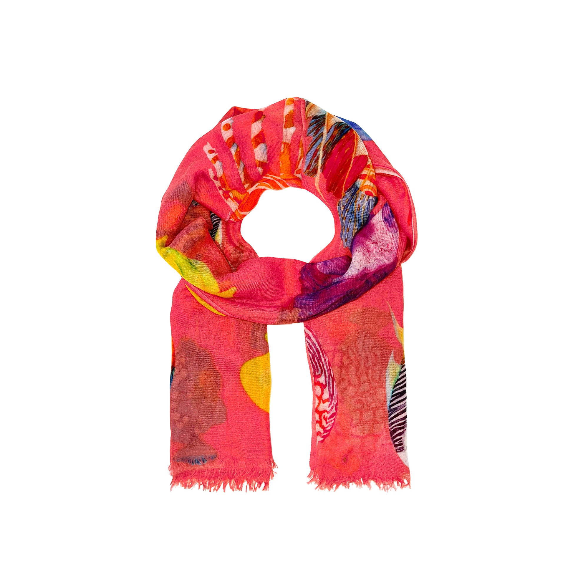 FISHTALE CASHMERE SCARF