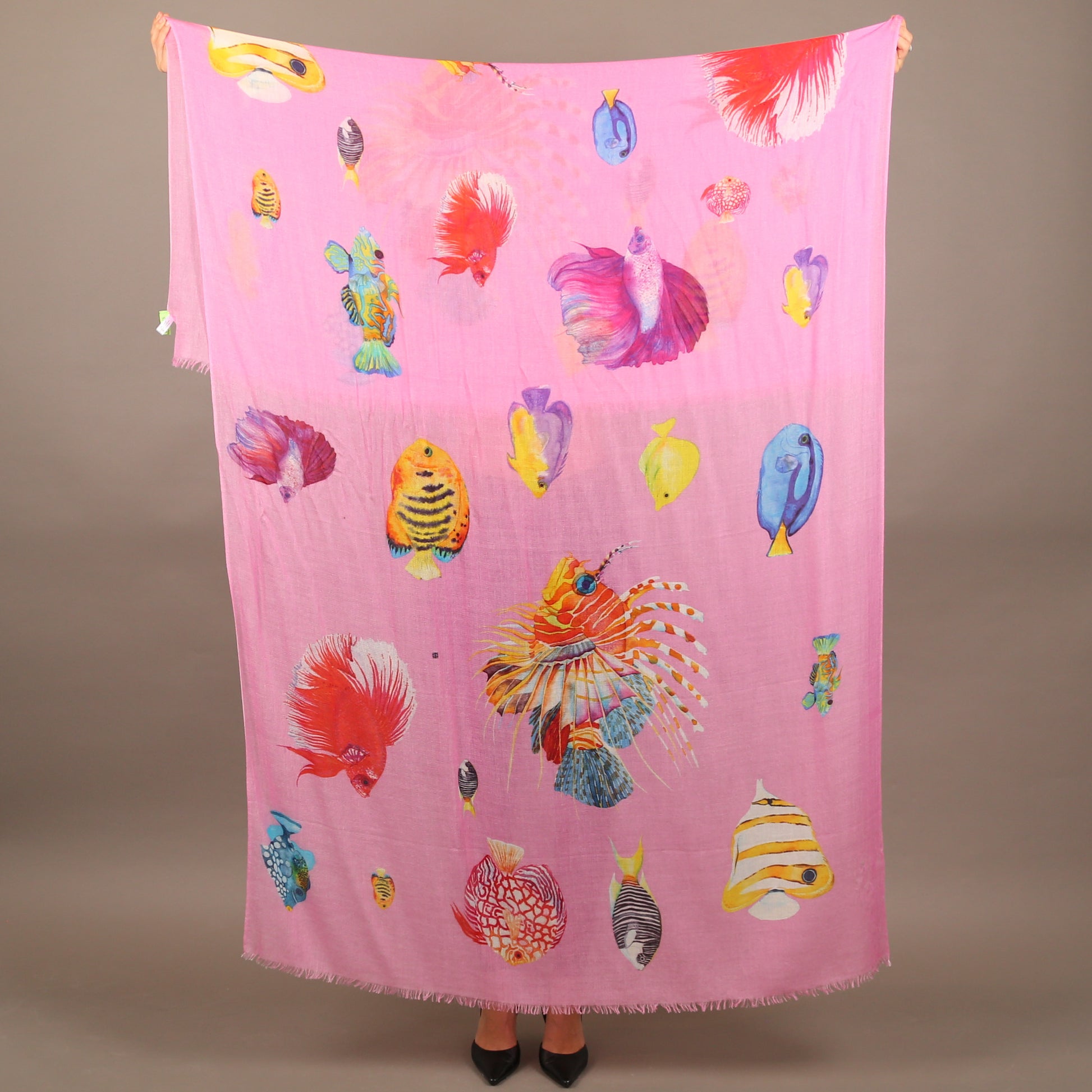 FISHTALE CASHMERE SCARF