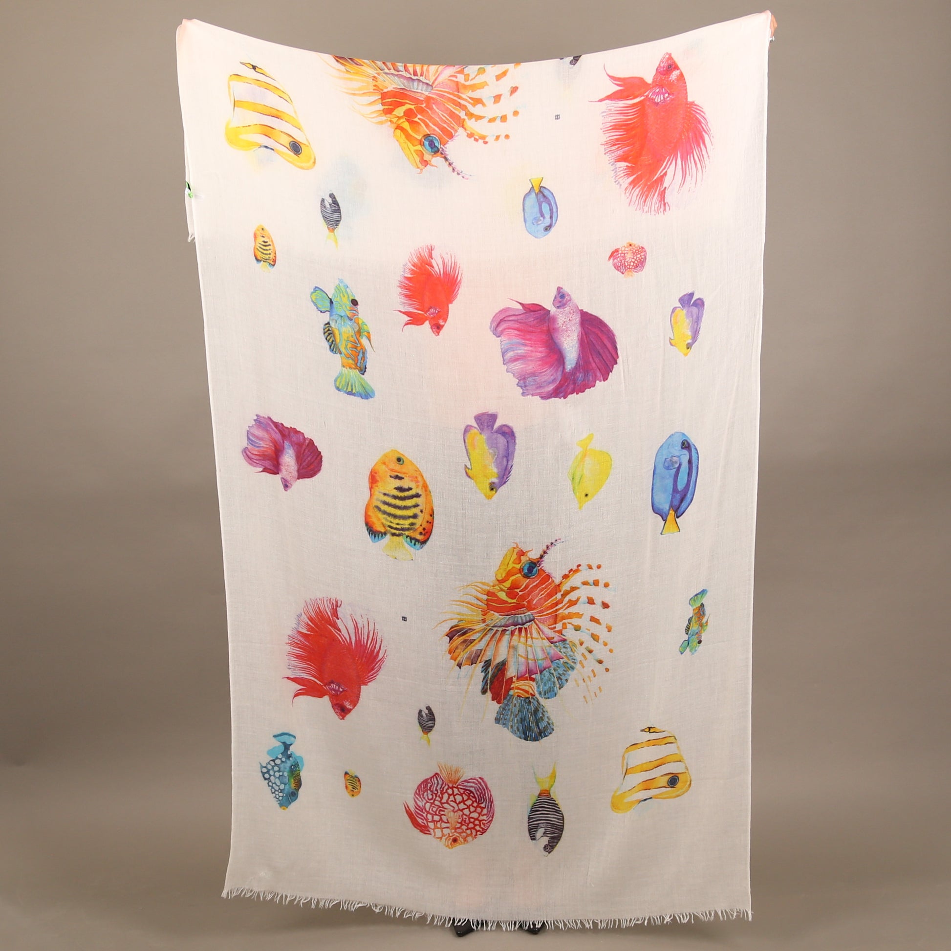 FISHTALE CASHMERE SCARF