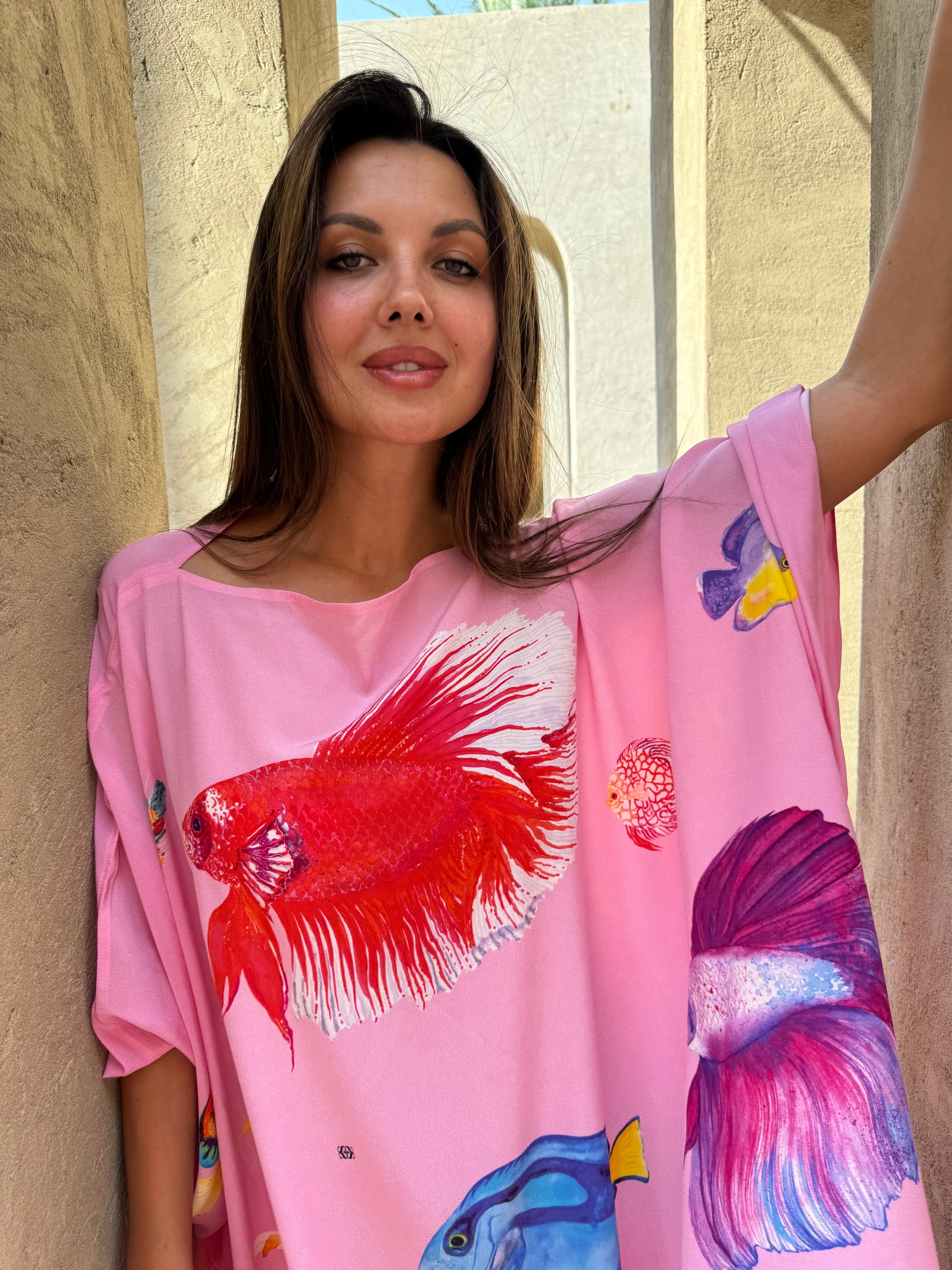FISHTALE SILK TUNIC