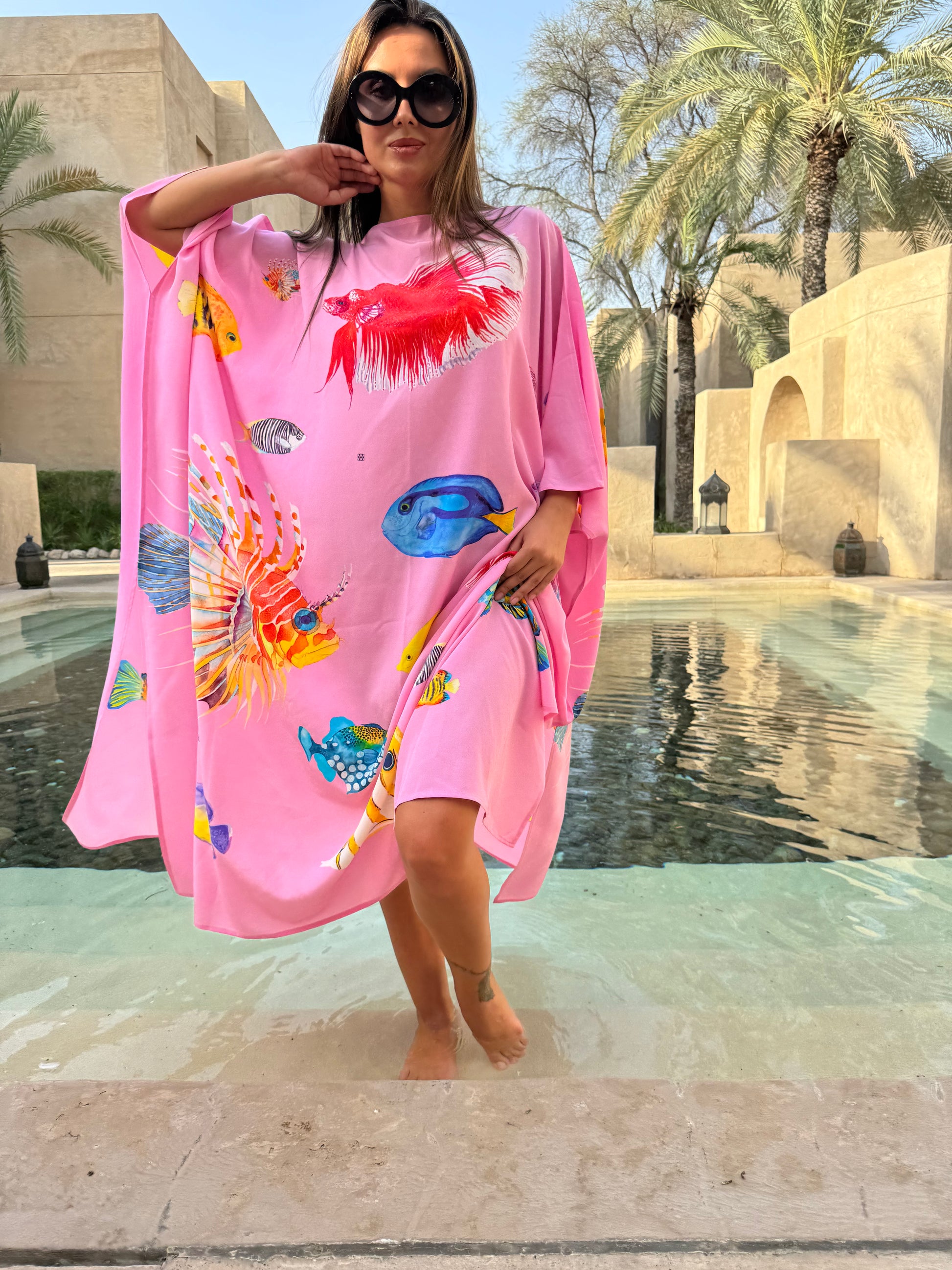 FISHTALE SILK TUNIC