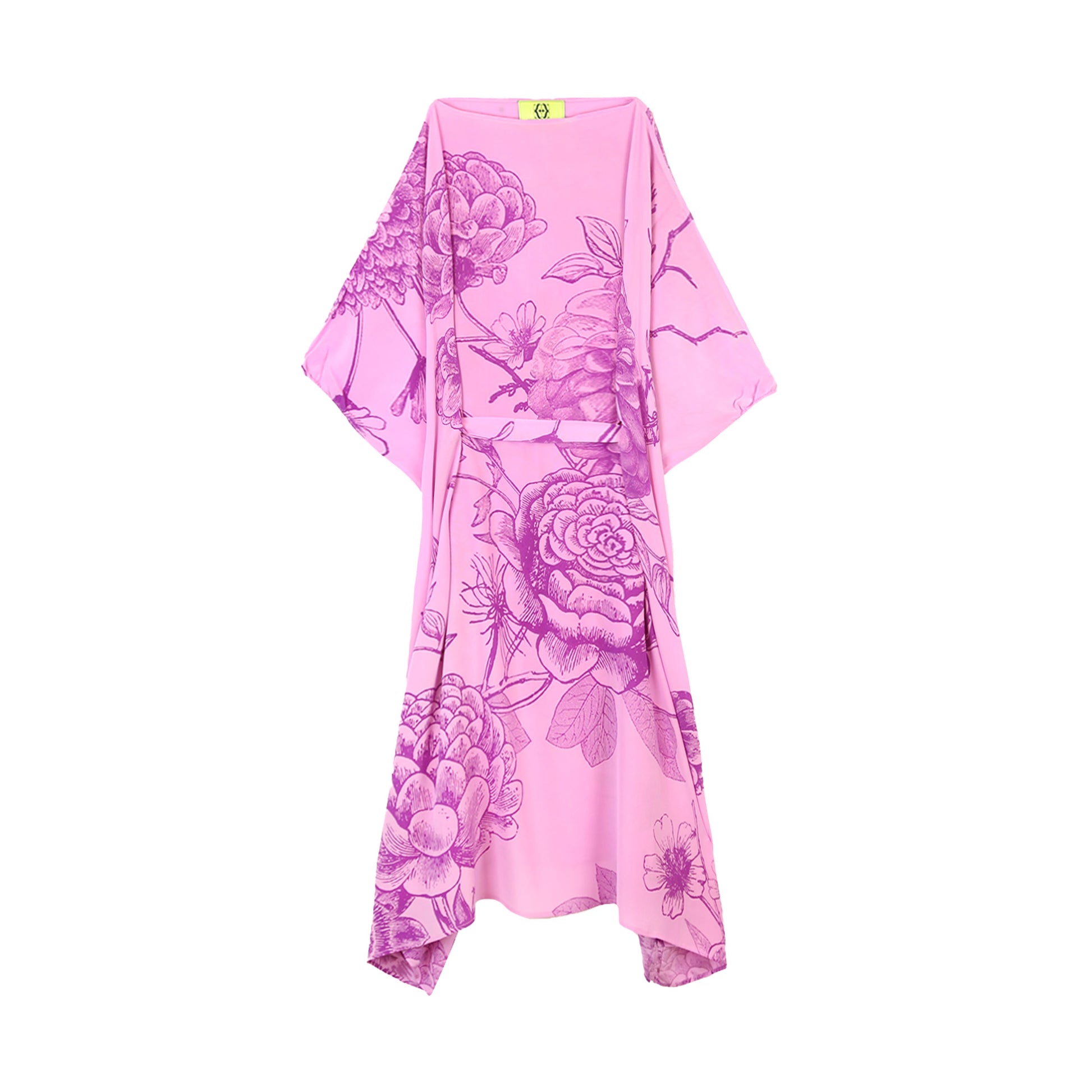 FLOWER EXPLOSION EVENING DRESS