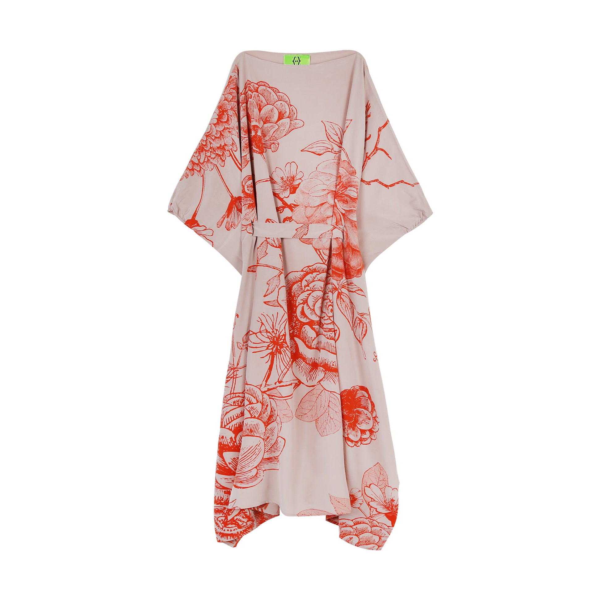 FLOWER EXPLOSION EVENING DRESS