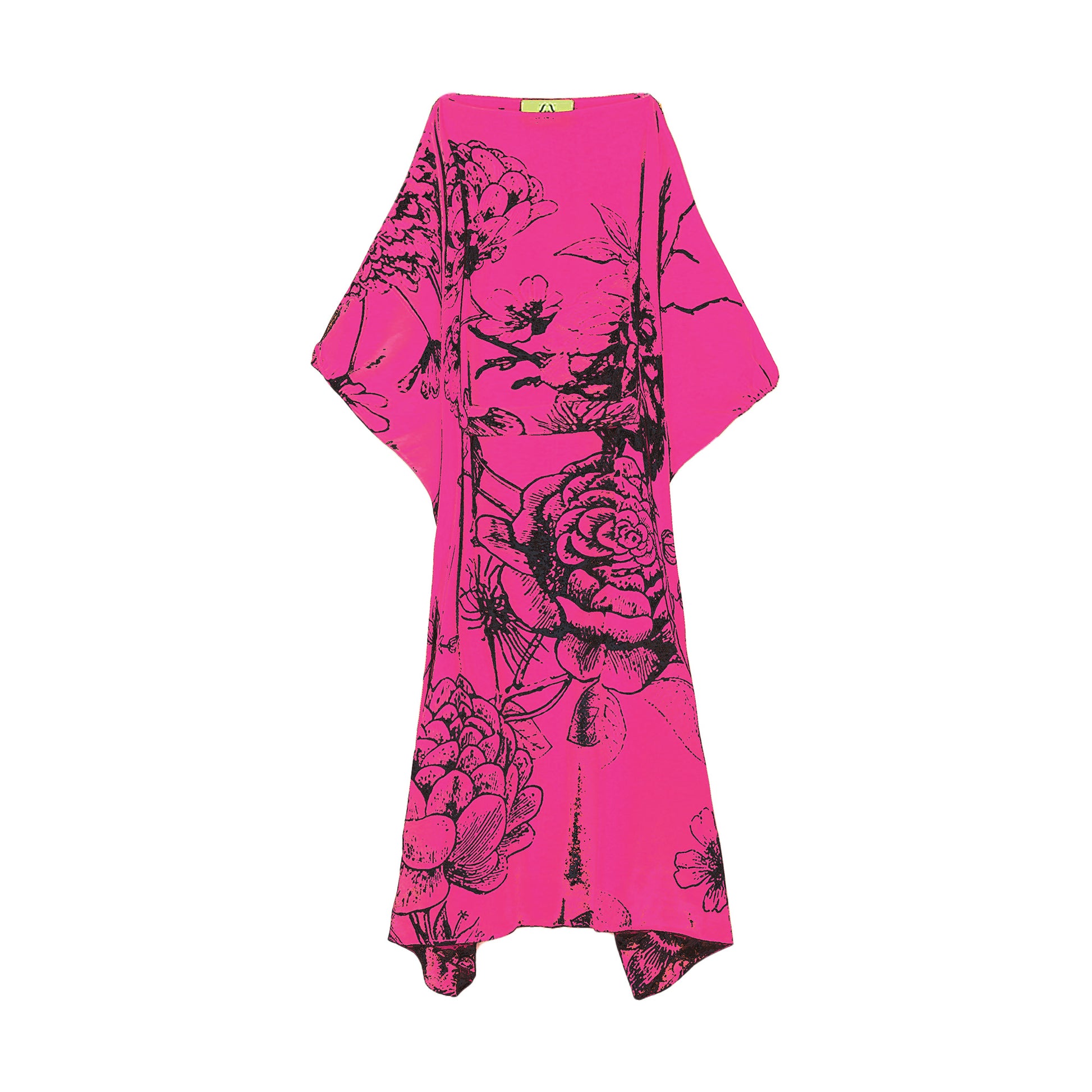 FLOWER EXPLOSION EVENING DRESS
