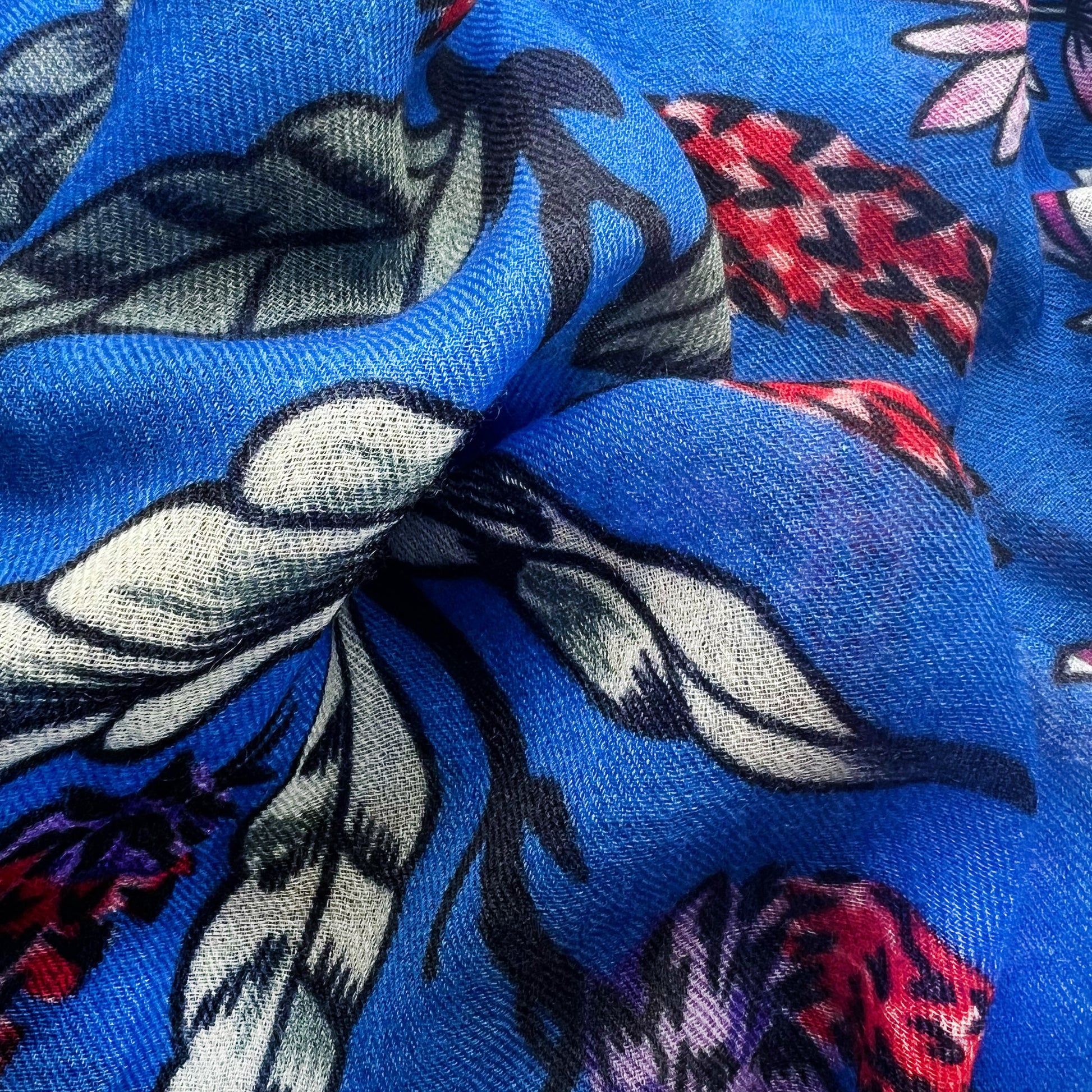 MORNING GLORY CASHMERE SCARF