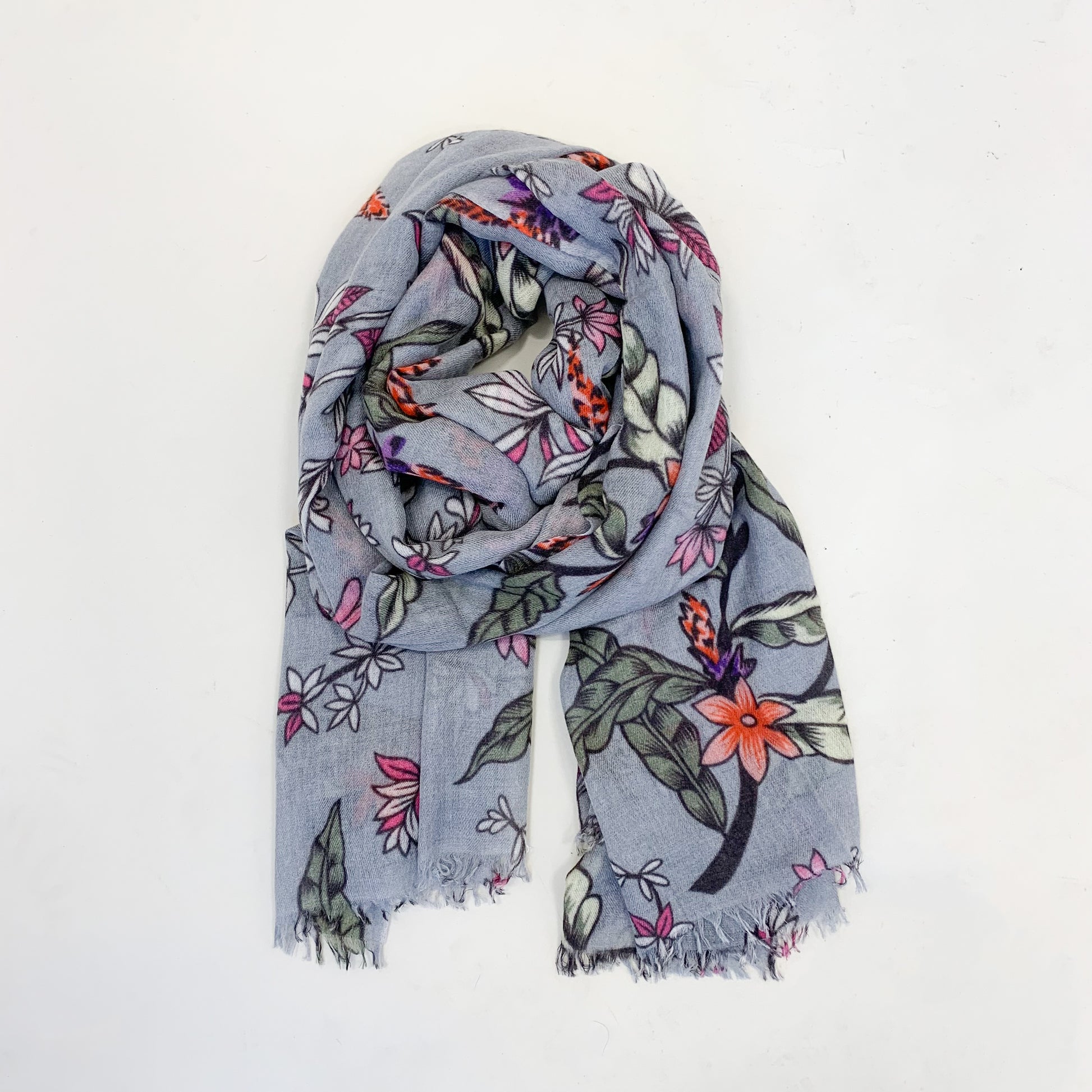 MORNING GLORY CASHMERE SCARF