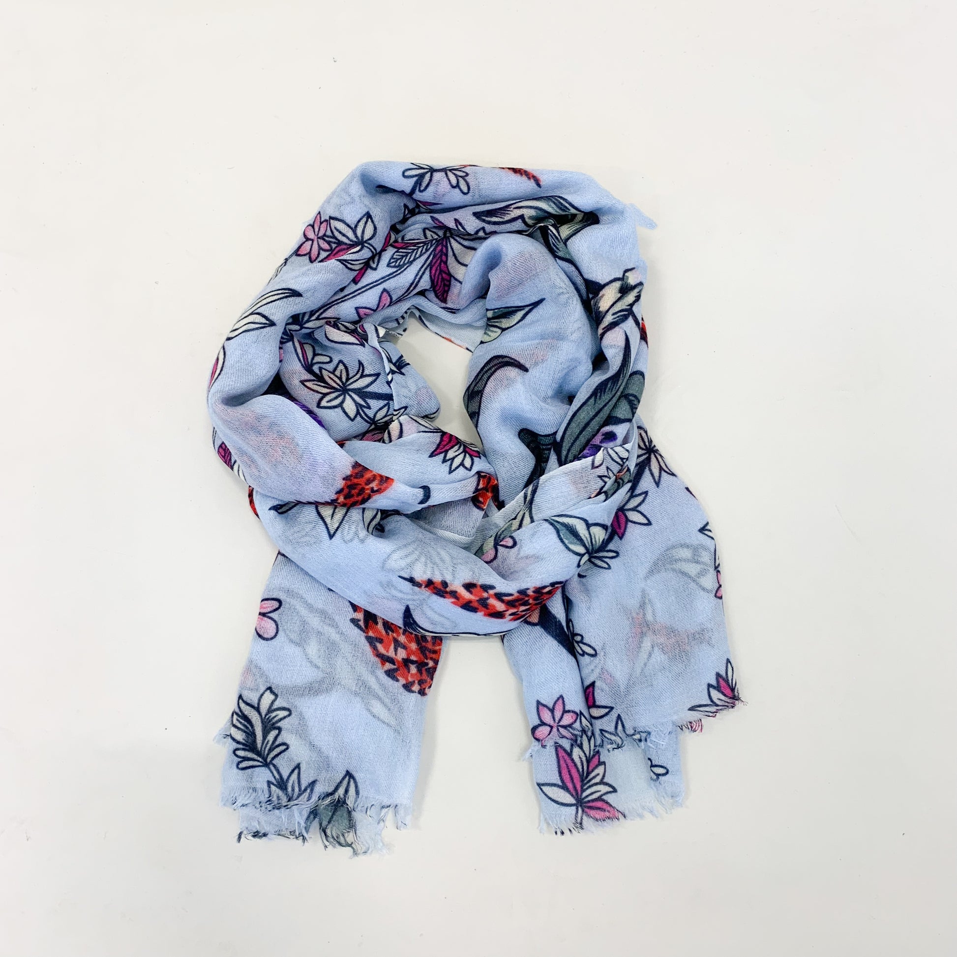 MORNING GLORY CASHMERE SCARF